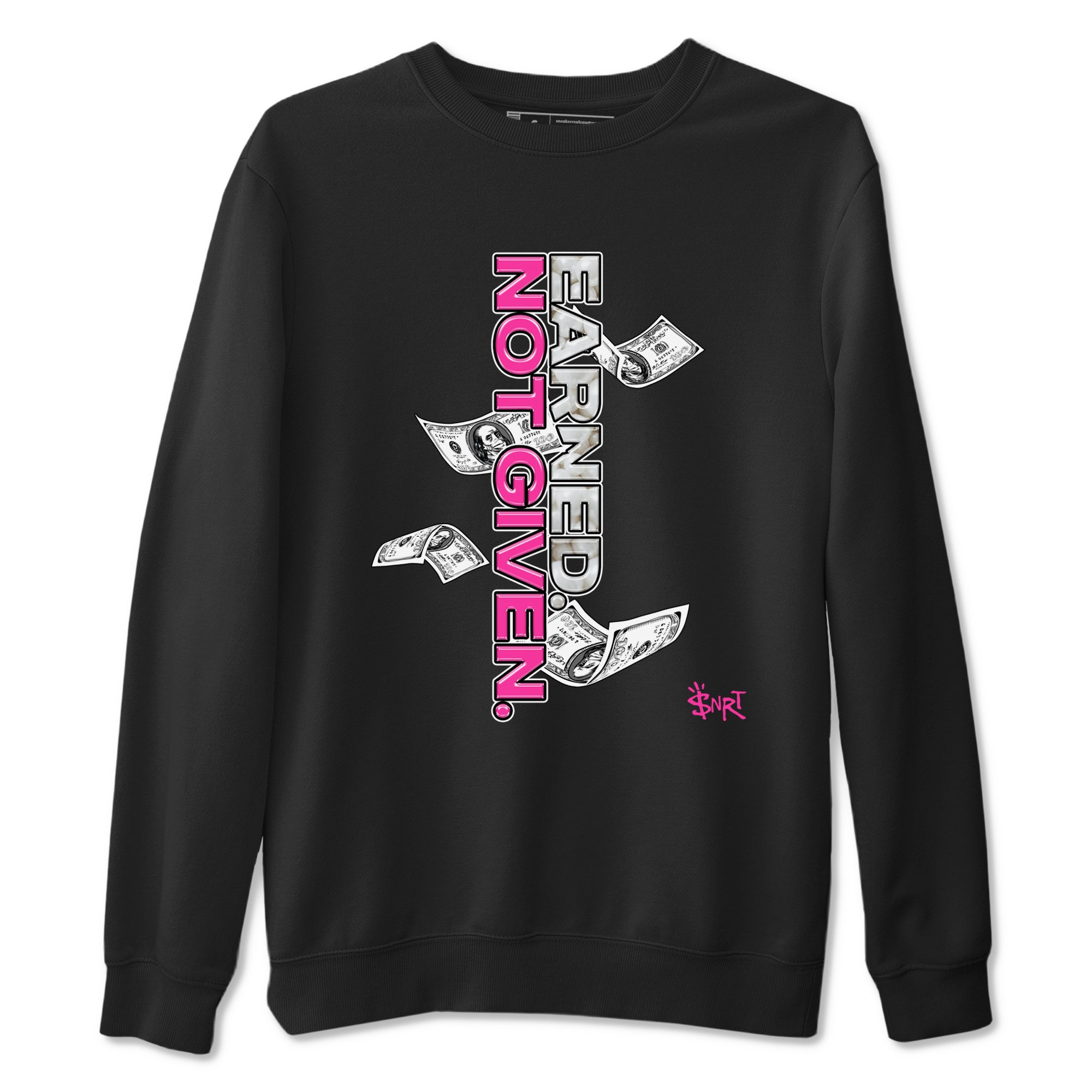 Nike KD 4 Retro Aunt Pearl shirts to match jordans Earned Not Given sneaker match tees Nike KD 4 Aunt Pearl match shoes to clothes Drip Gear Zone unisex cotton Black 2 shirts