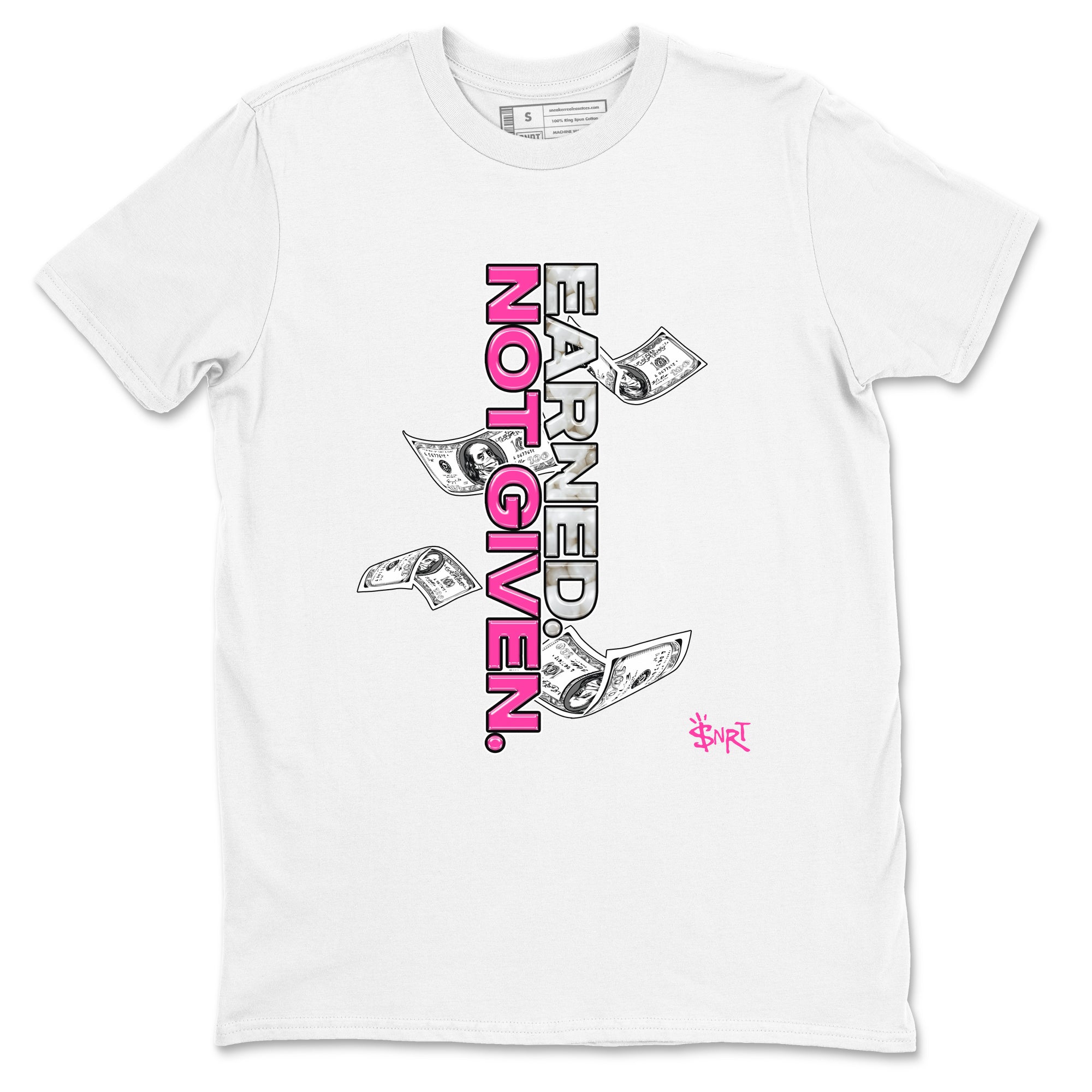 Nike KD 4 Retro Aunt Pearl shirts to match jordans Earned Not Given sneaker match tees Nike KD 4 Aunt Pearl match shoes to clothes Drip Gear Zone unisex cotton White 2 shirts