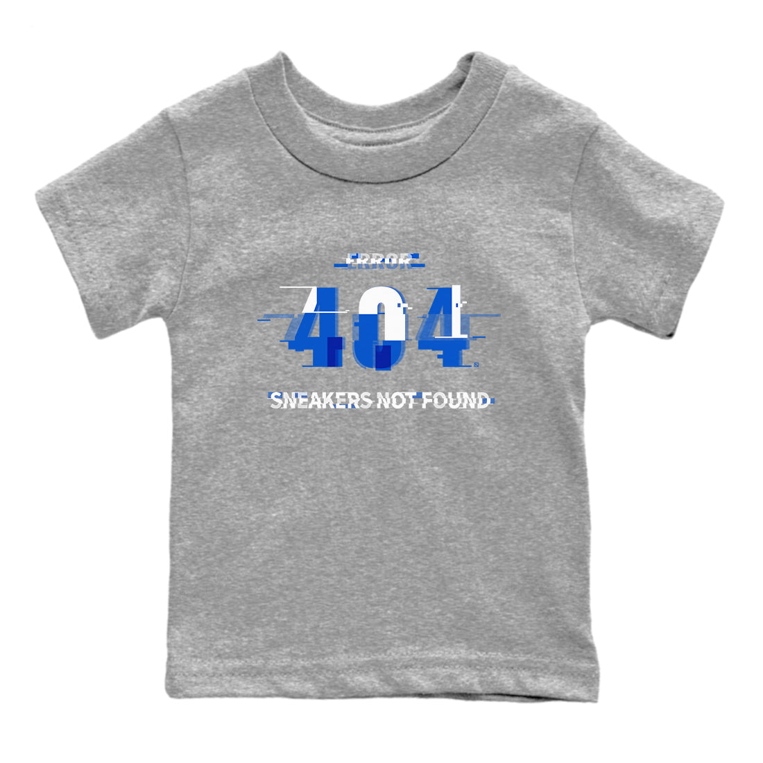 Air Force 1 404 Error shirt to match jordans Error sneaker tees AF1 404 Error Drip Gear Zone baby toddler Heather Grey 2 cotton Shirt