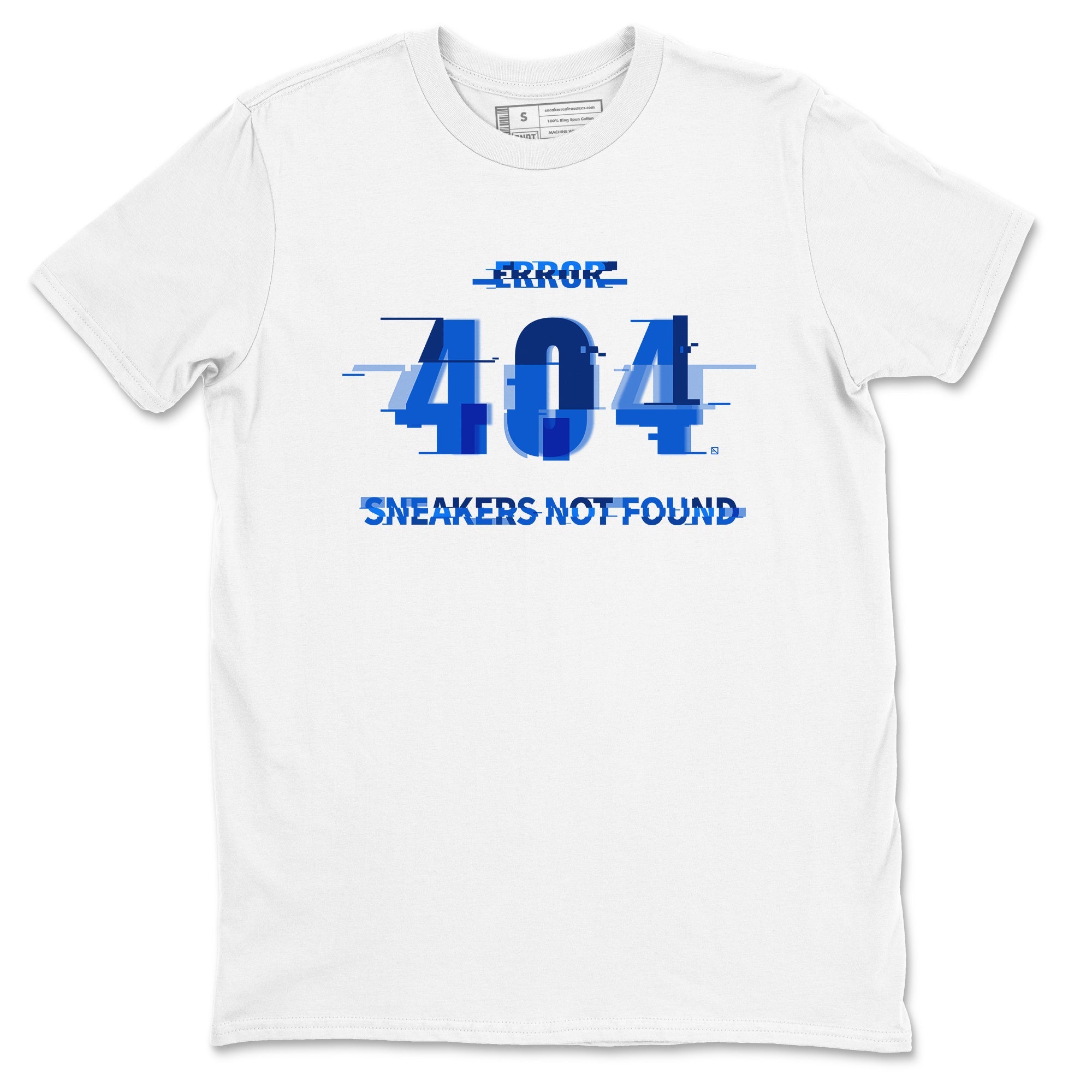 Air Force 1 404 Error shirt to match jordans Error sneaker tees AF1 404 Error Drip Gear Zone unisex cotton White 2 crew neck shirt