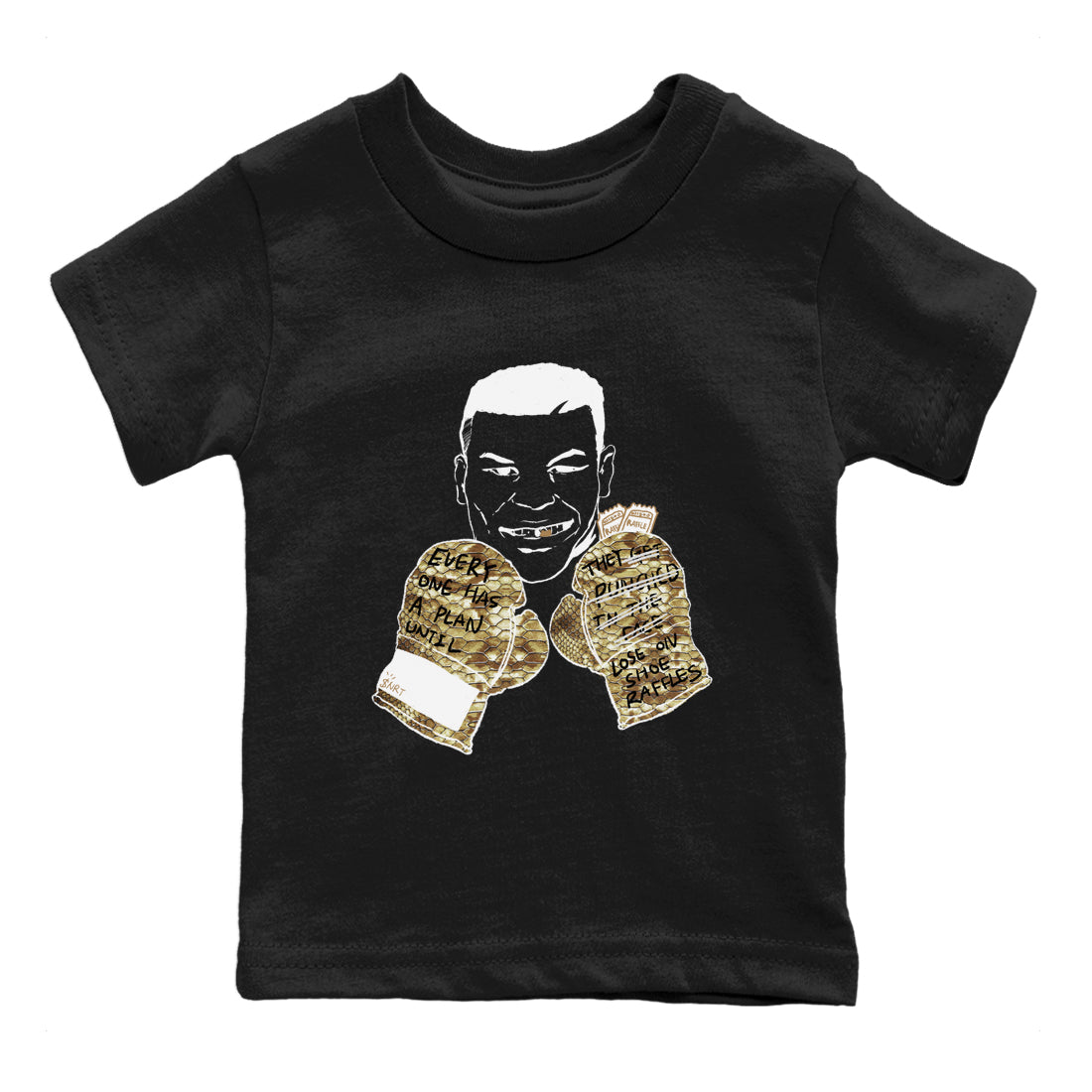 Air Force 1 Ivory Snake shirt to match jordans Everyone Has A Plan sneaker tees Air Force 1 Ivory Snake Drip Gear Zone baby toddler Black 2 cotton Shirt
