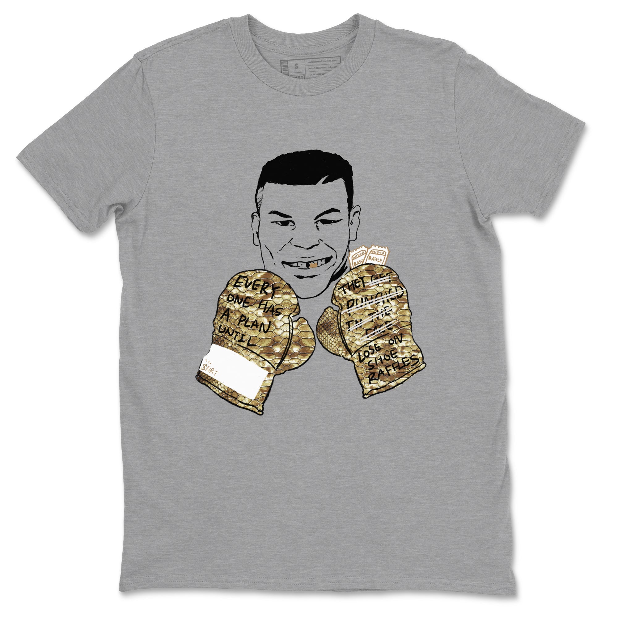 Air Force 1 Ivory Snake shirt to match jordans Everyone Has A Plan sneaker tees Air Force 1 Ivory Snake Drip Gear Zone unisex cotton Heather Grey 2 crew neck shirt