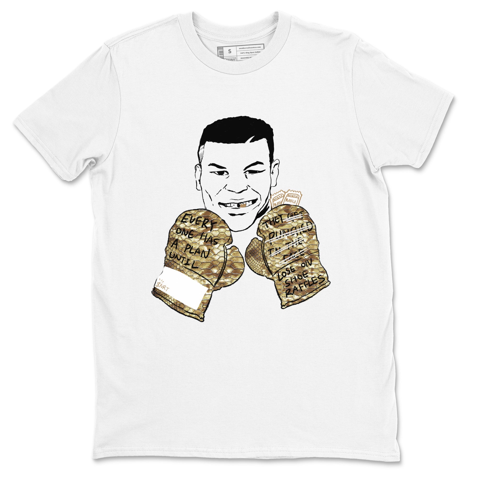 Air Force 1 Ivory Snake shirt to match jordans Everyone Has A Plan sneaker tees Air Force 1 Ivory Snake Drip Gear Zone unisex cotton White 2 crew neck shirt