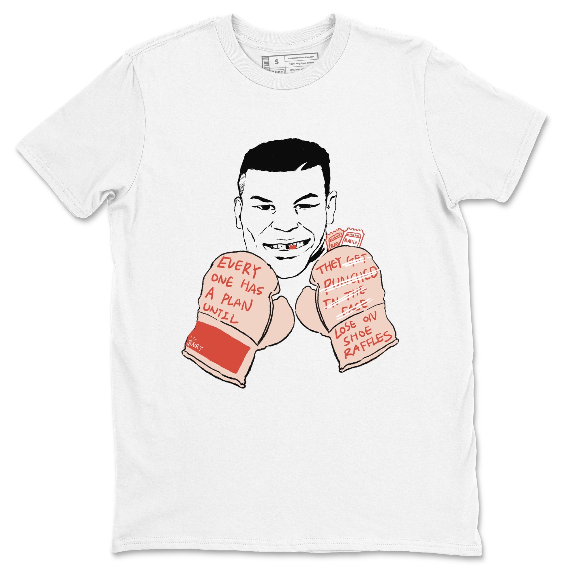 13s Dune Red shirts to match jordans Everyone Has A Plan sneaker match tees Air Jordan 13 Dune Red Drip Gear Zone streetwear brand White 2 unisex cotton tee