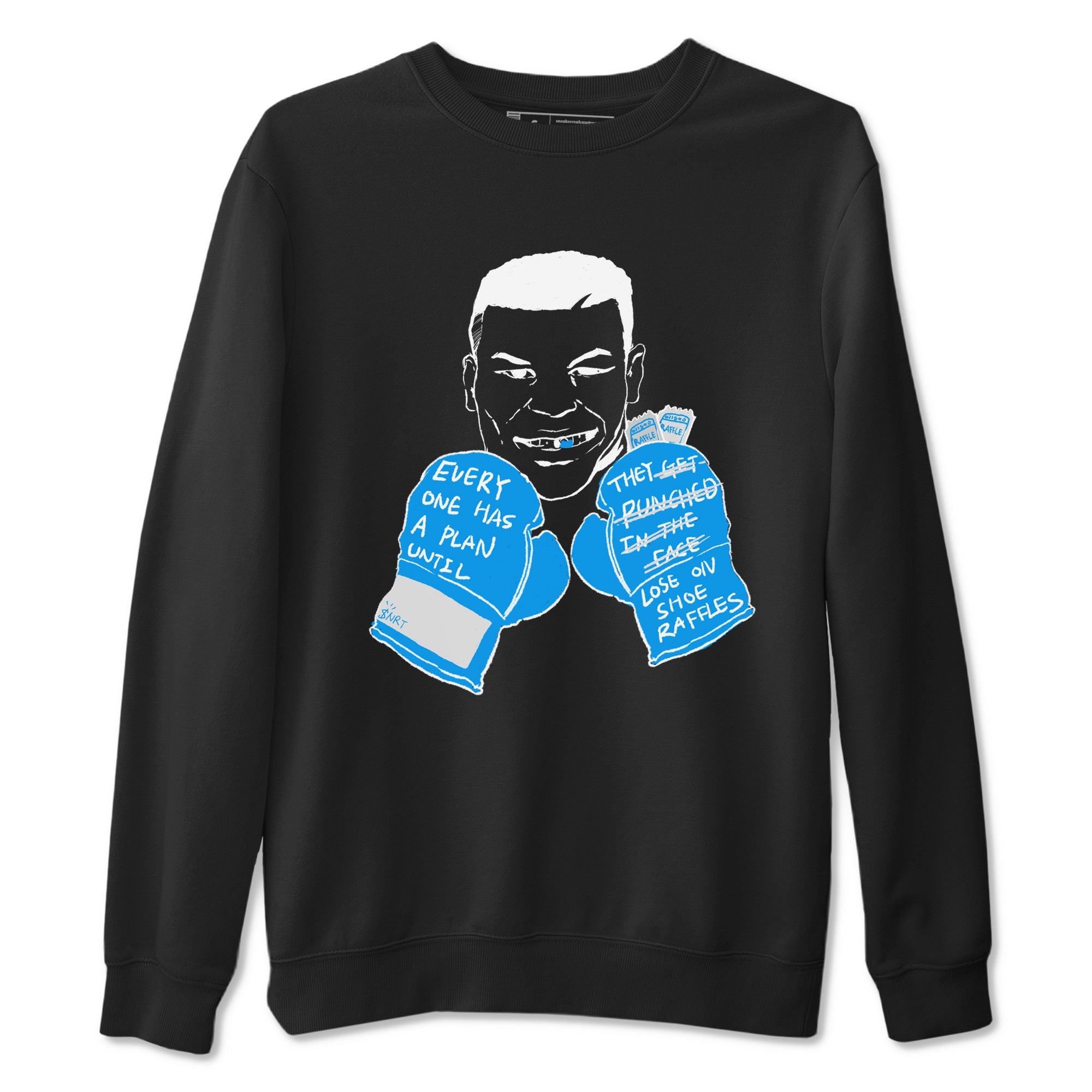 Air Jordan 4 industrial blue shirt to match jordans Everyone Has A Plan sneaker tees AJ4 Industrial Blue Drip Gear Zone unisex cotton Black 2 crew neck shirt