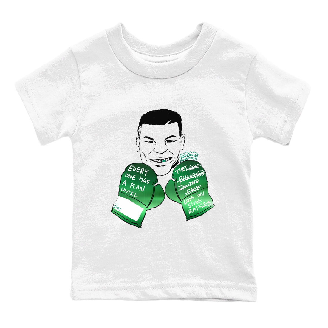4s Oxidized Green shirts to match jordans Everyone Has A Plan sneaker match tees Air Jordan 4 Oxidized Green Drip Gear Zone streetwear brand Baby and Youth White 2 cotton tee