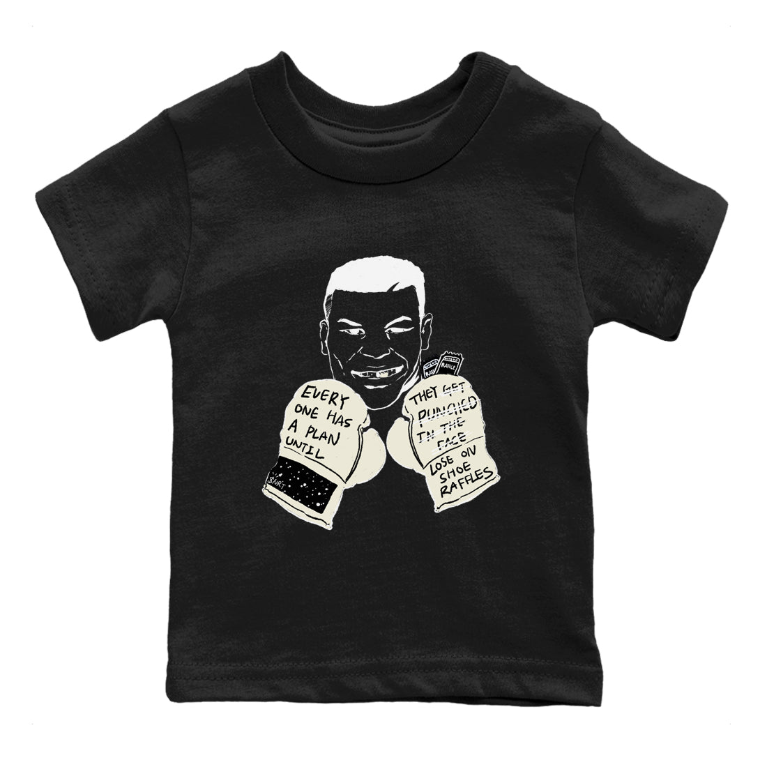 AJ5 Sail shirt to match jordans Everyone Has A Plan sneaker tees Air Jordan 5 SE Sail Drip Gear Zone baby toddler Black 2 cotton Shirt