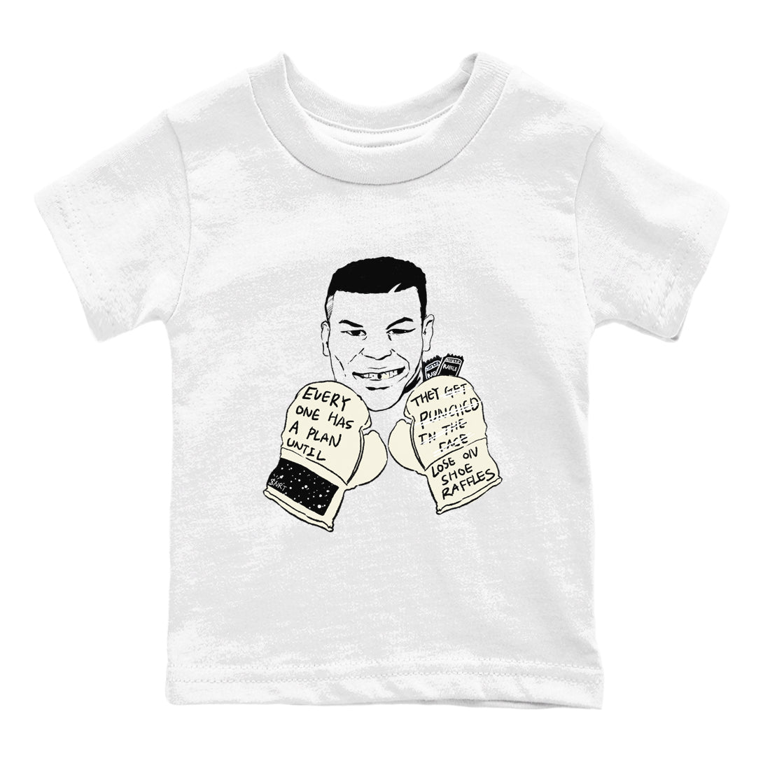 AJ5 Sail shirt to match jordans Everyone Has A Plan sneaker tees Air Jordan 5 SE Sail Drip Gear Zone baby toddler White 2 cotton Shirt