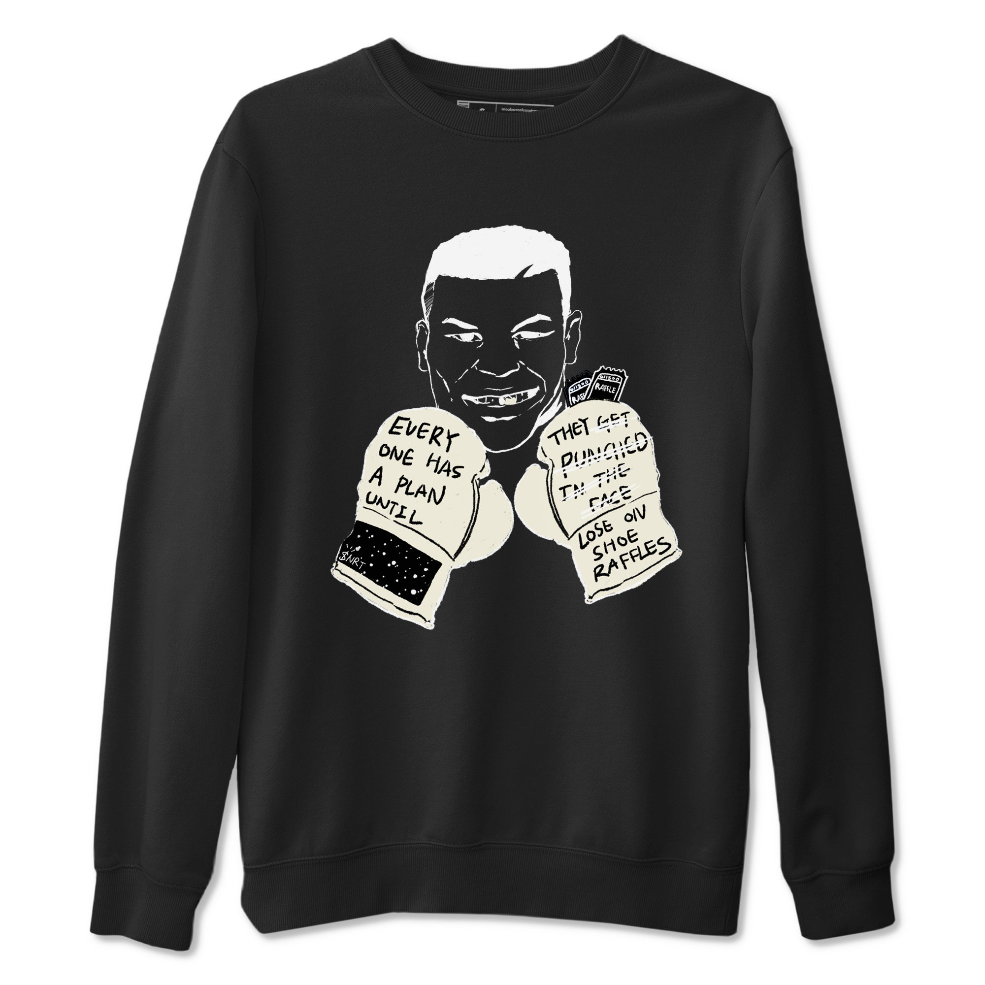 AJ5 Sail shirt to match jordans Everyone Has A Plan sneaker tees Air Jordan 5 Sail Drip Gear Zone unisex cotton Black 2 crew neck shirt