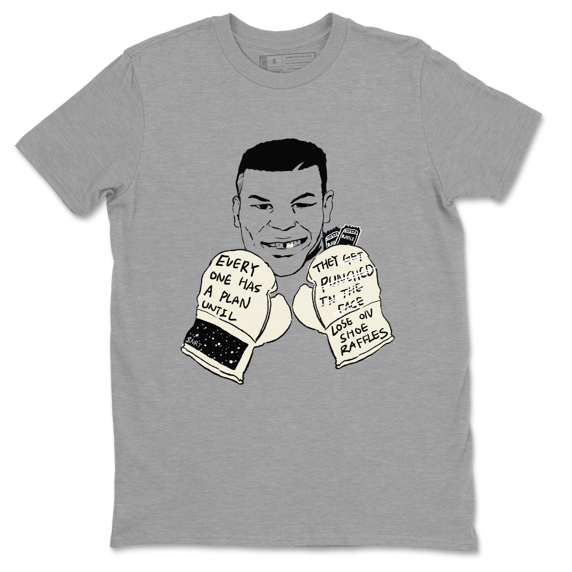 AJ5 Sail shirt to match jordans Everyone Has A Plan sneaker tees Air Jordan 5 Sail Drip Gear Zone unisex cotton Heather Grey 2 crew neck shirt