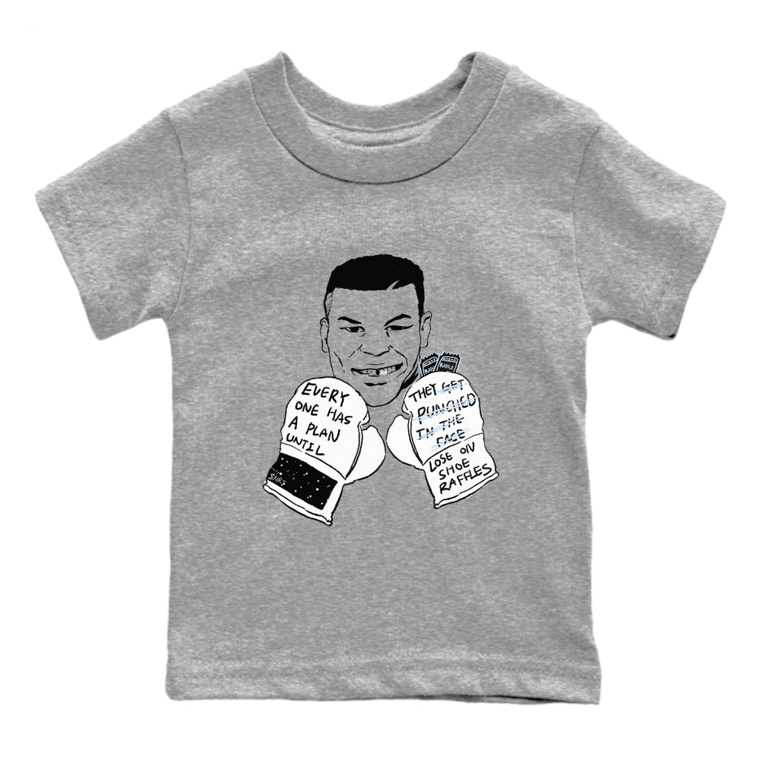 6s White Black shirt to match jordans Everyone Has A Plan sneaker tees Air Jordan 6 White Black Drip Gear Zone baby toddler Heather Grey 2 cotton Shirt