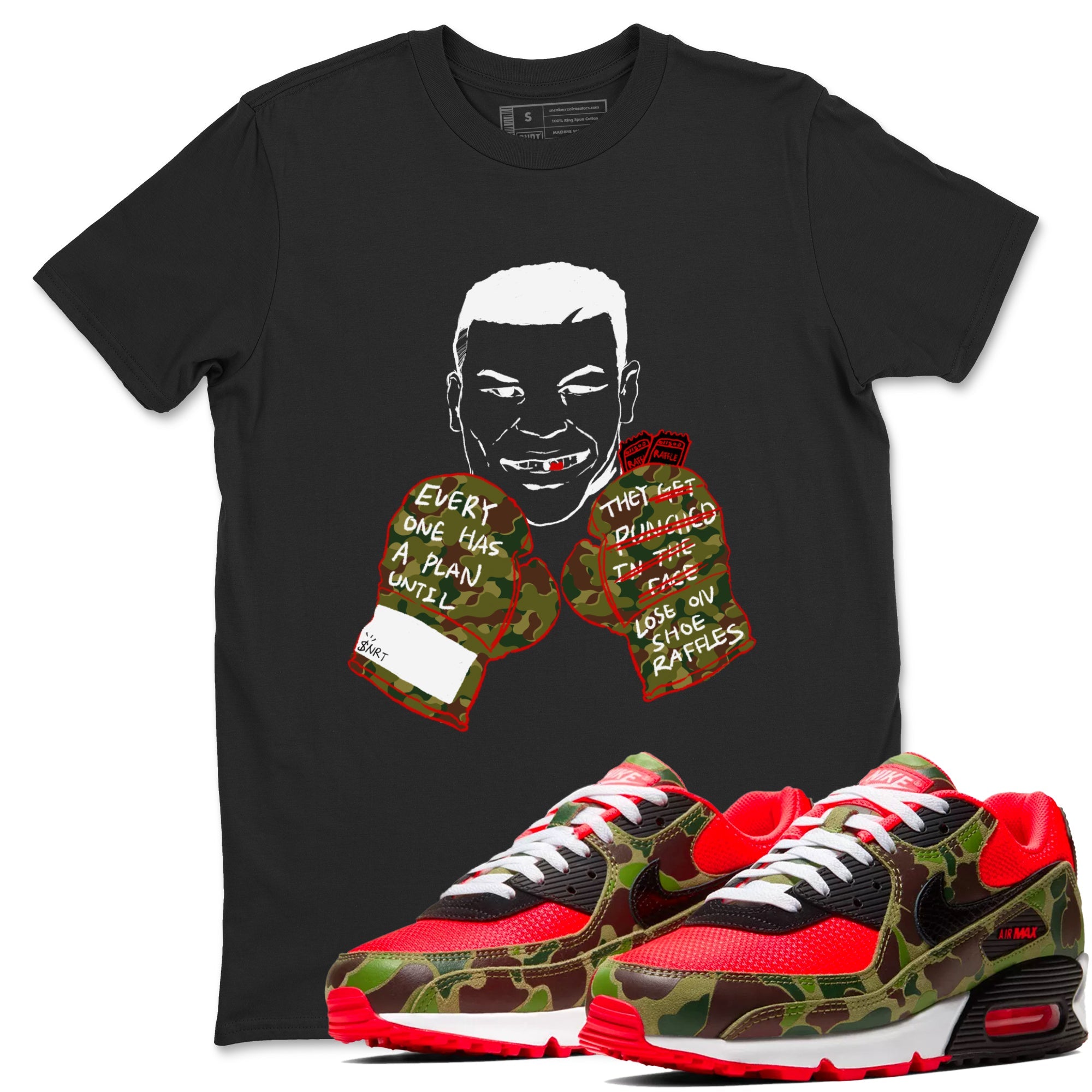 Air Max 90 Duck Camo shirts to match jordans Everyone Has A Plan sneaker match tees Air Max 90 Reverse Duck Camo match shoes to clothes Drip Gear Zone unisex cotton Black 1 shirts