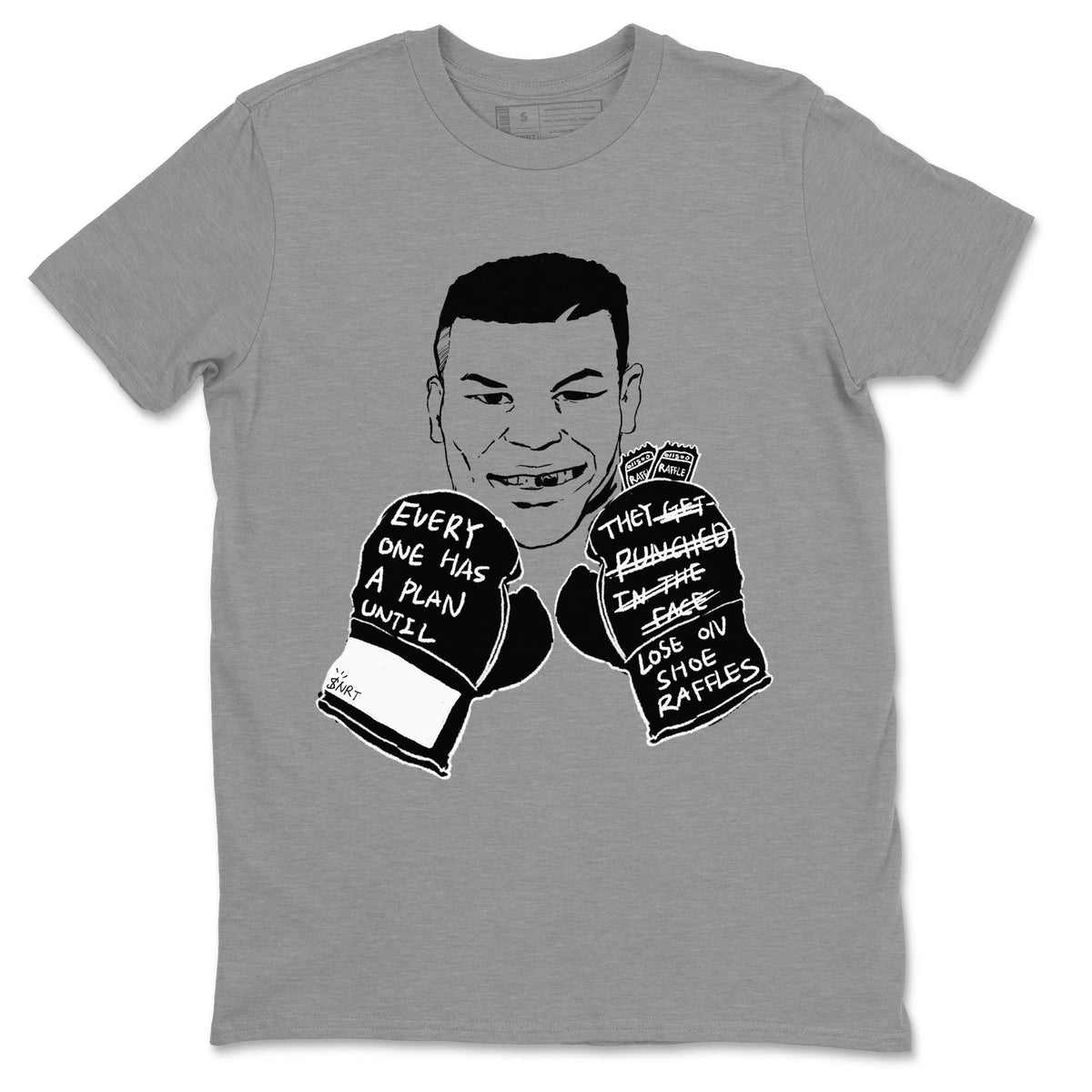 Dunk Panda shirts to match jordans Everyone Has A Plan sneaker match tees Dunk Panda Drip Gear Zone unisex cotton Heather Grey 2 crew neck shirts