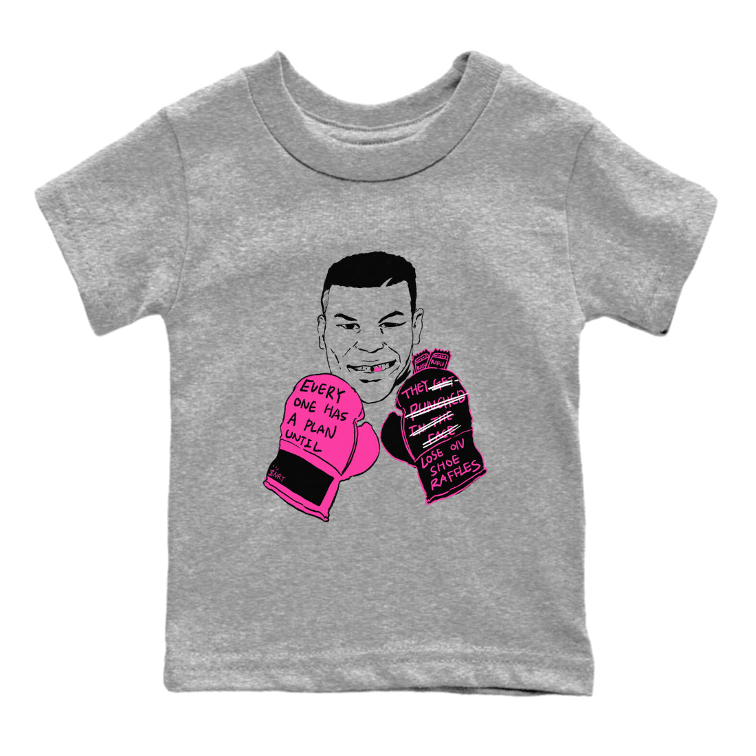 Nike KD 4 Retro Aunt Pearl shirts to match jordans Everyone Has A Plan sneaker match tees Nike KD 4 Aunt Pearl match shoes to clothes Drip Gear Zone Youth Baby Heather Grey 2 tee