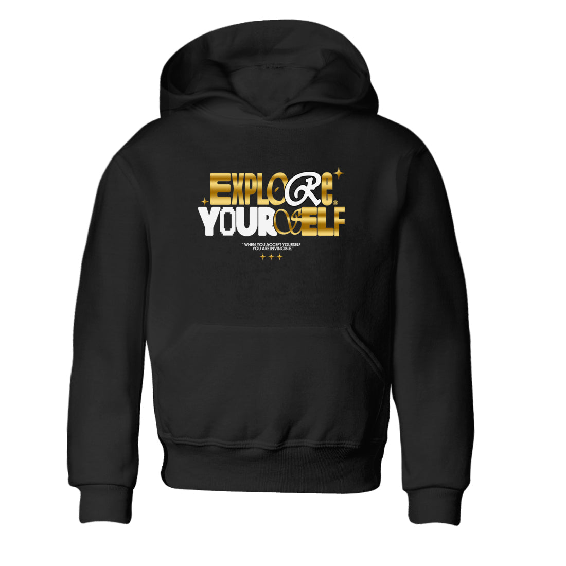Air Jordan 1 High OG Black Metallic Gold shirts to match jordans Explore Yourself sneaker match tees Air Jordan 1 Retrp Black Metallic Gold Sneaker Shirts Drip Gear Zone streetwear brand Baby and Youth Black 2 cotton tee
