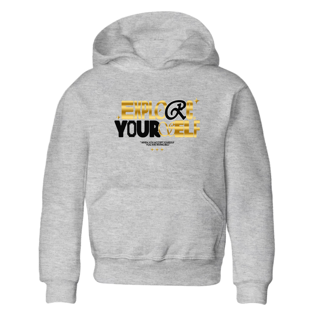 Air Jordan 1 High OG Black Metallic Gold shirts to match jordans Explore Yourself sneaker match tees Air Jordan 1 Retrp Black Metallic Gold Sneaker Shirts Drip Gear Zone streetwear brand Baby and Youth Heather Grey 2 cotton tee