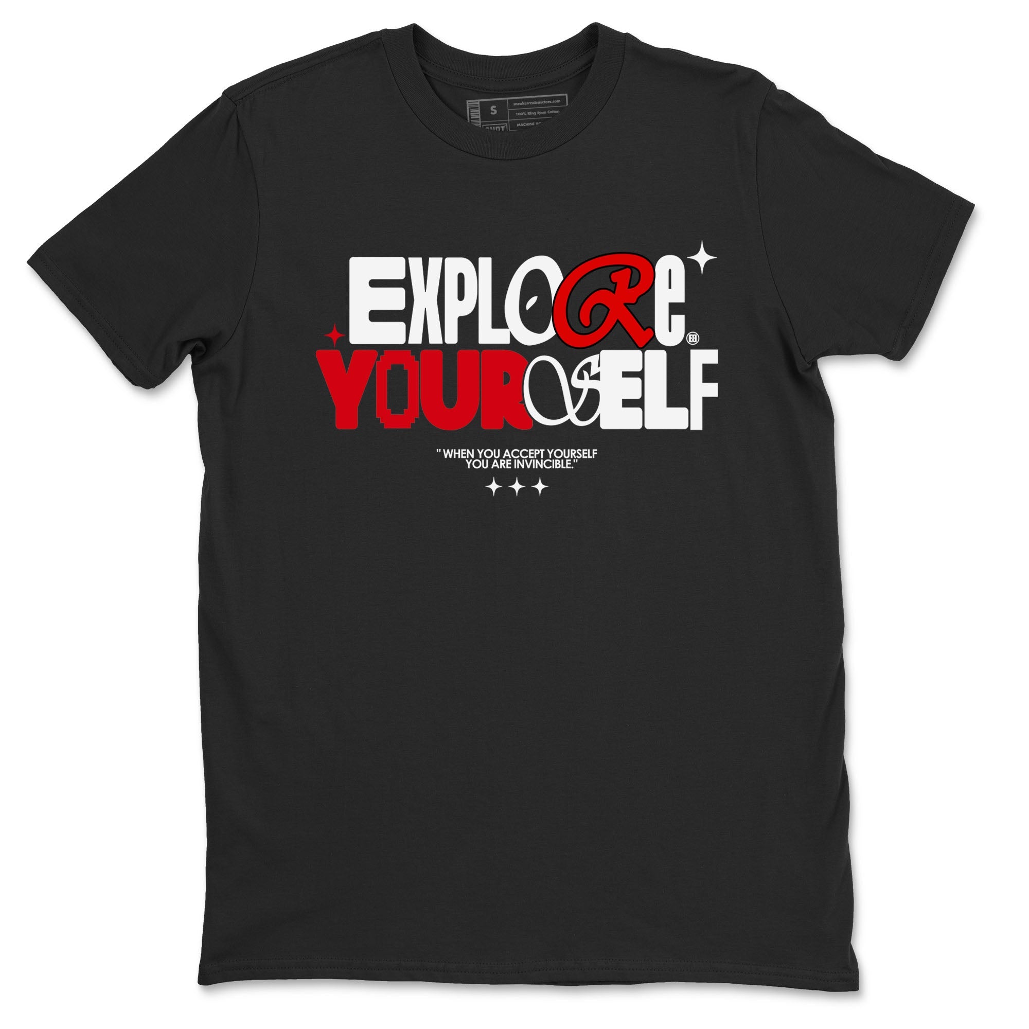 Air Jordan 12 Retro Taxi Flip shirts to match jordans Explore Yourself sneaker match tees 12s Red Taxi Drip Gear Zone unisex cotton Black 2 crew neck shirt