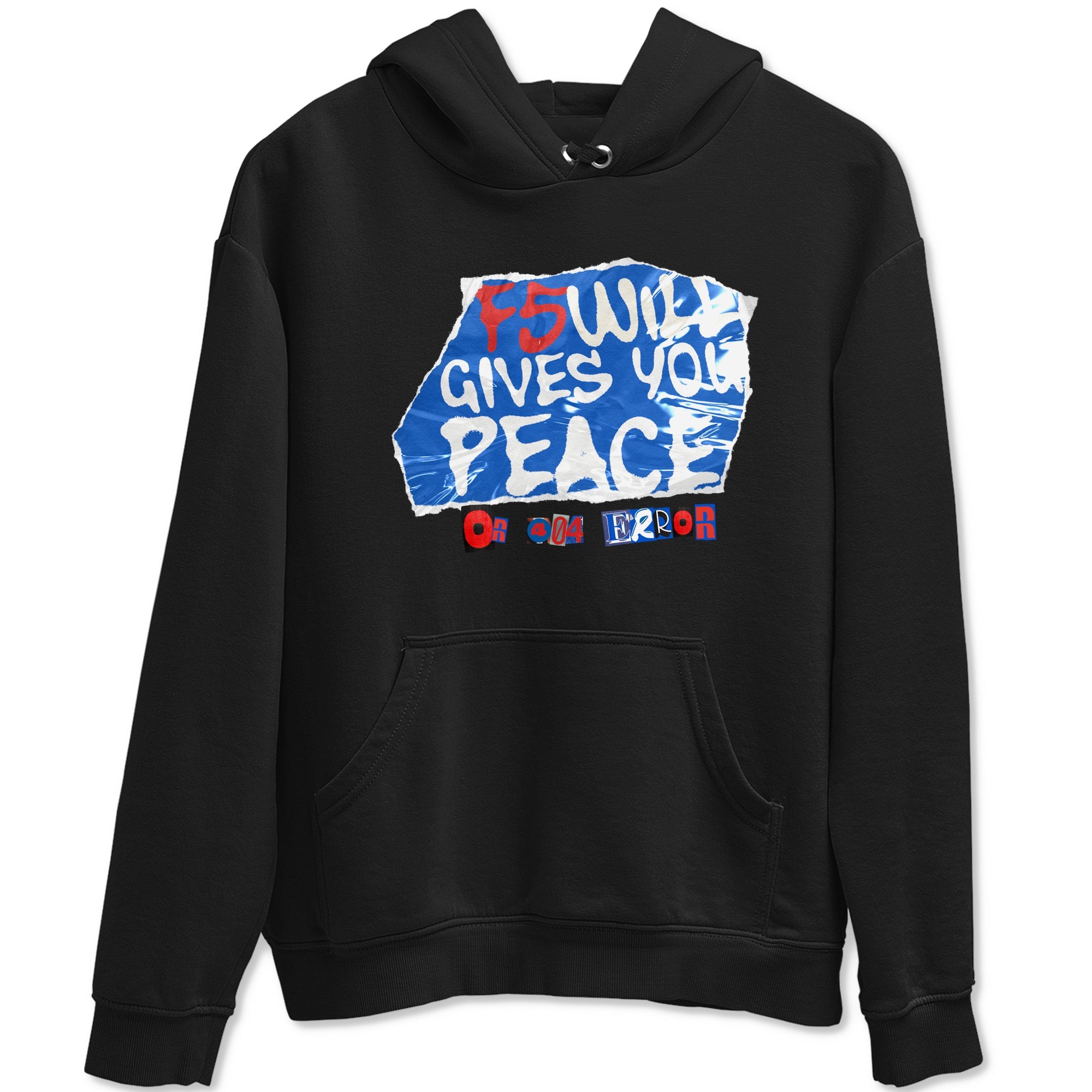 Air Force 1 404 Error shirt to match jordans F5 Will Gives You Peace sneaker tees Air Force 1 404 Error Drip Gear Zone unisex cotton Black 2 crew neck shirt