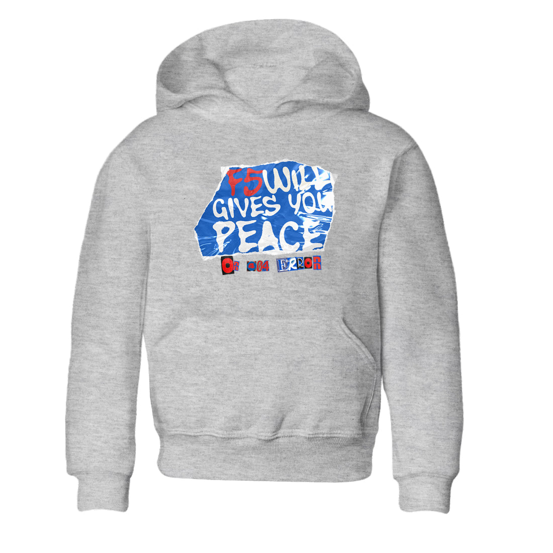 Air Force 1 404 Error shirt to match jordans F5 Will Gives You Peace sneaker tees Air Force 1 404 Error Drip Gear Zone baby toddler Heather Grey 2 cotton Shirt