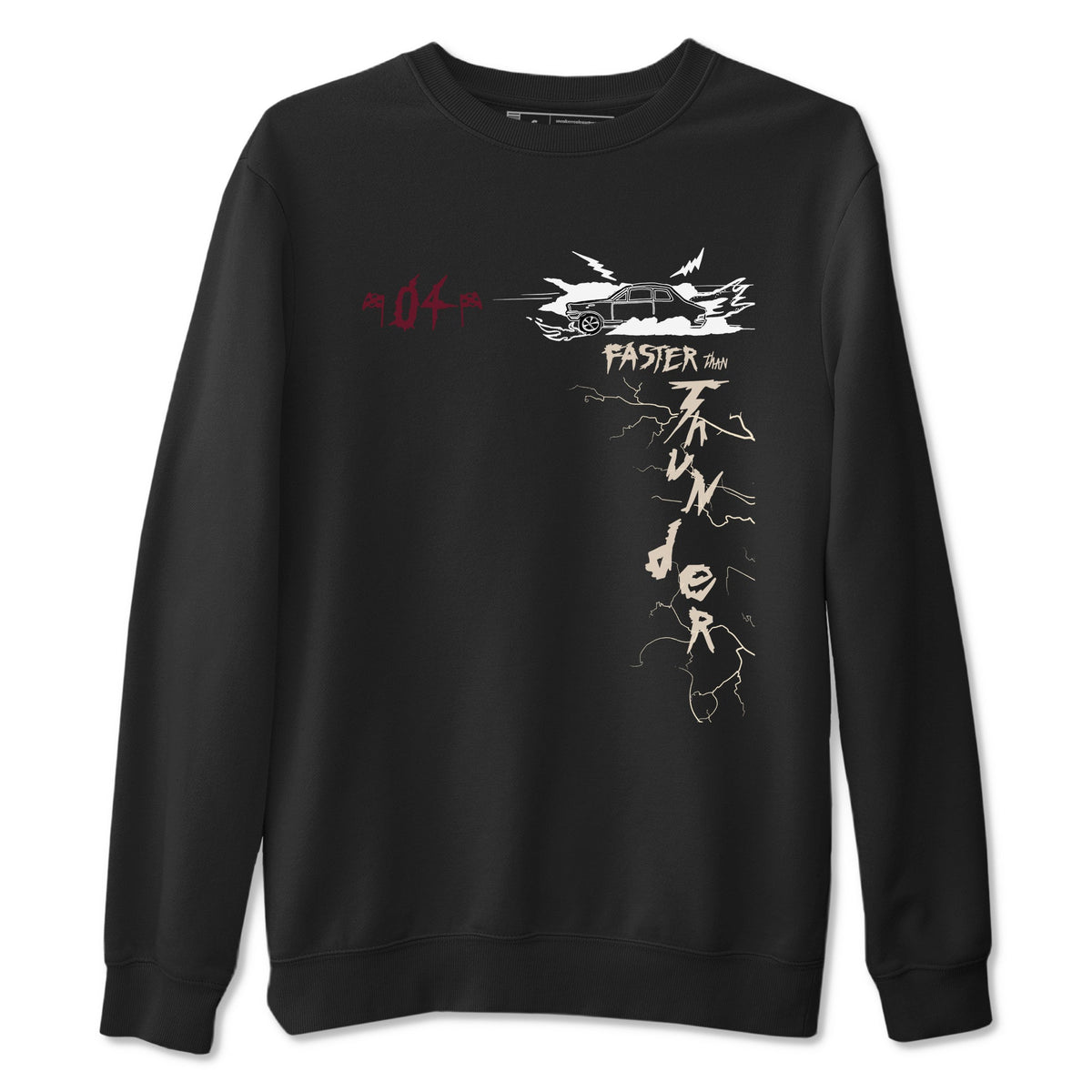 4s A Ma Maniere x Fossil Stone shirts to match jordans Faster Than Thunder sneaker match tees Air Jordan 4 A Ma Maniere x Fossil Stone match shoes to clothes Drip Gear Zone unisex cotton Black 2 shirts