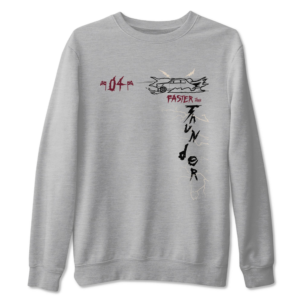 4s A Ma Maniere x Fossil Stone shirts to match jordans Faster Than Thunder sneaker match tees Air Jordan 4 A Ma Maniere x Fossil Stone match shoes to clothes Drip Gear Zone unisex cotton Heather Grey 2 shirts