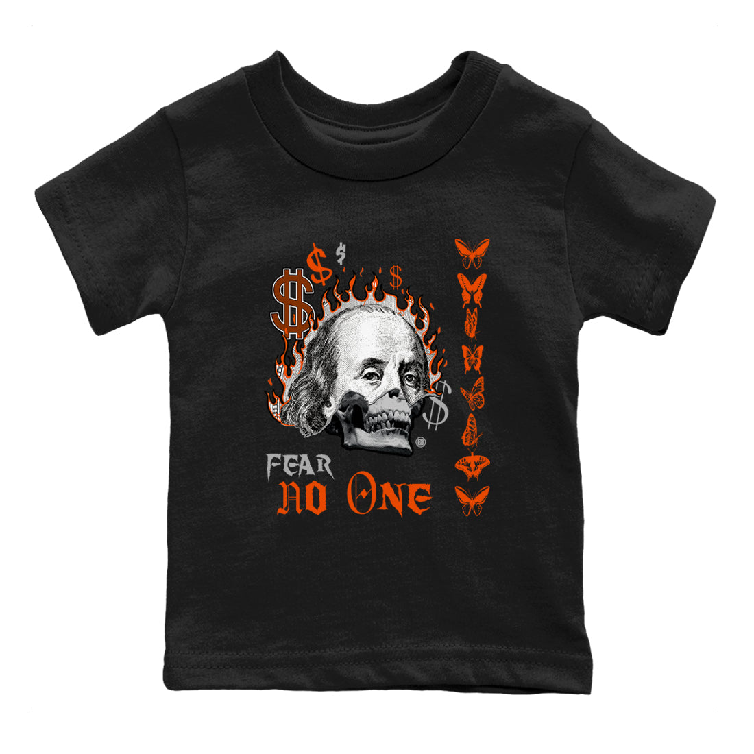 Air Max 1 OG '86 'Summit White and Cosmic Clay shirts to match jordans Fear No One sneaker match tees Air Max 1 Cosmic Clay match shoes to clothes Drip Gear Zone Youth Baby Black 2 tee