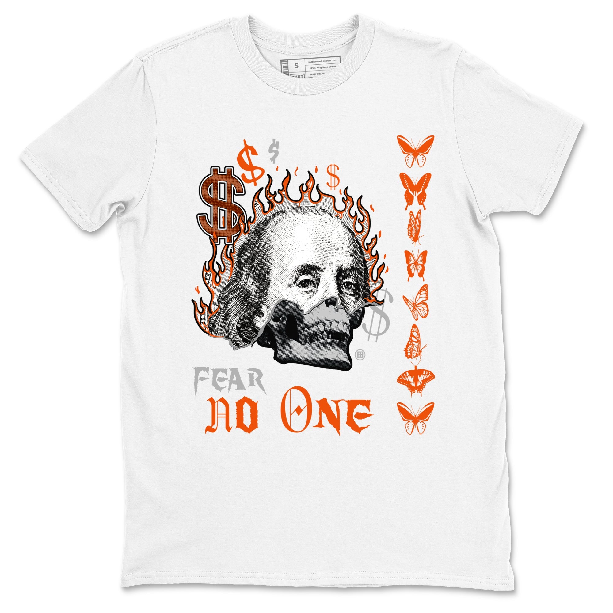 Air Max 1 OG '86 'Summit White and Cosmic Clay shirts to match jordans Fear No One sneaker match tees Air Max 1 Cosmic Clay match shoes to clothes Drip Gear Zone unisex cotton White 2 shirts