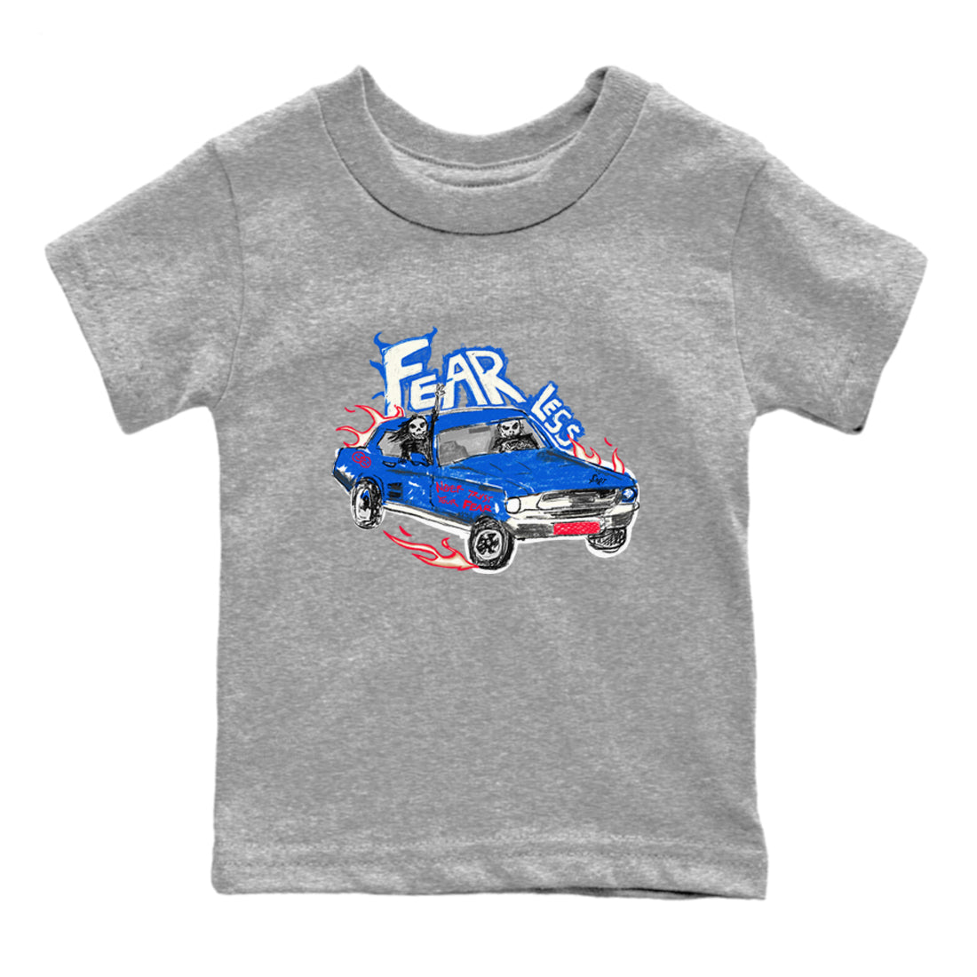 Air Force 1 404 Error shirt to match jordans Fearless Car sneaker tees Air Force 1 404 Error Drip Gear Zone baby toddler Heather Grey 2 cotton Shirt