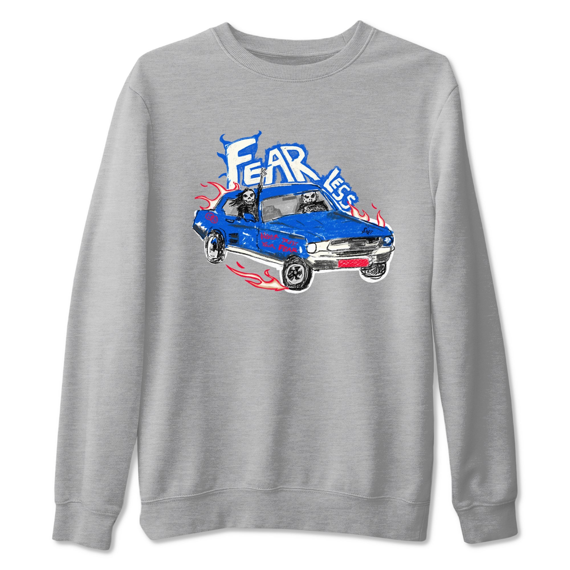 Air Force 1 404 Error shirt to match jordans Fearless Car sneaker tees Air Force 1 404 Error Drip Gear Zone unisex cotton Heather Grey 2 crew neck shirt
