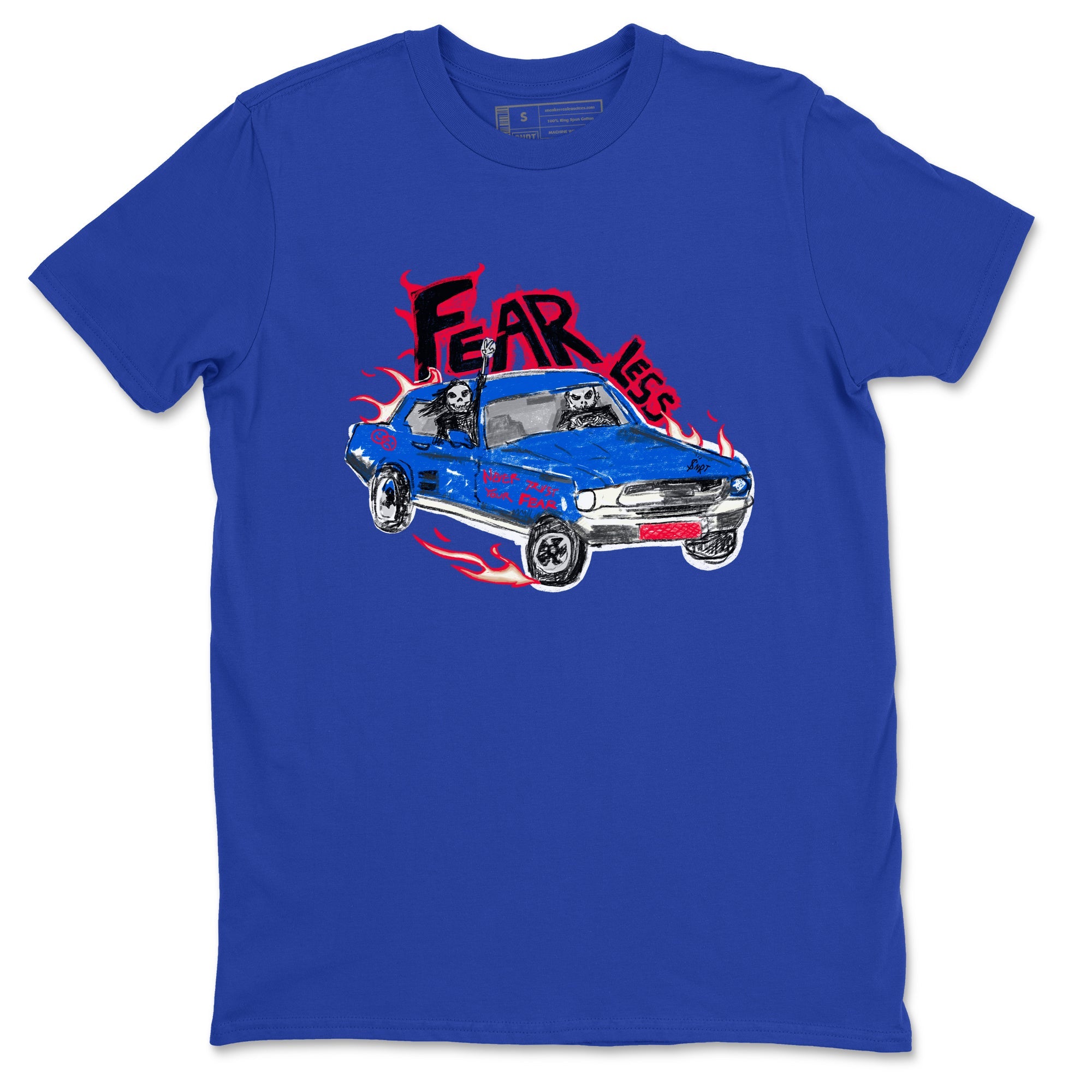 Air Force 1 404 Error shirt to match jordans Fearless Car sneaker tees Air Force 1 404 Error Drip Gear Zone unisex cotton Royal Blue 2 crew neck shirt