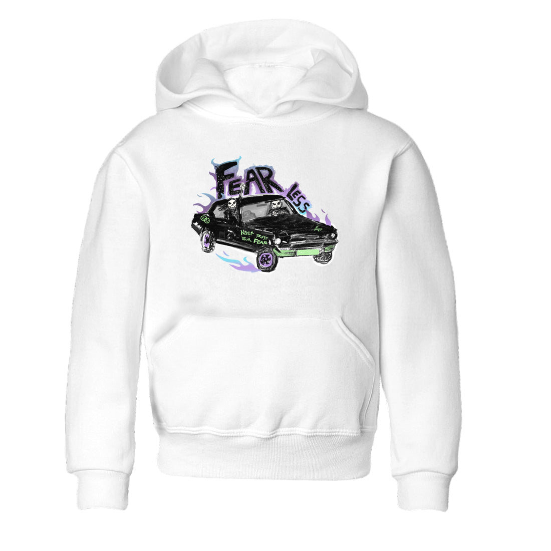 1s Fortune Fly shirts to match jordans Fearless Car sneaker match tees Air Jordan 1 Fortune Fly match shoes to clothes Drip Gear Zone Youth Baby White 2 tee