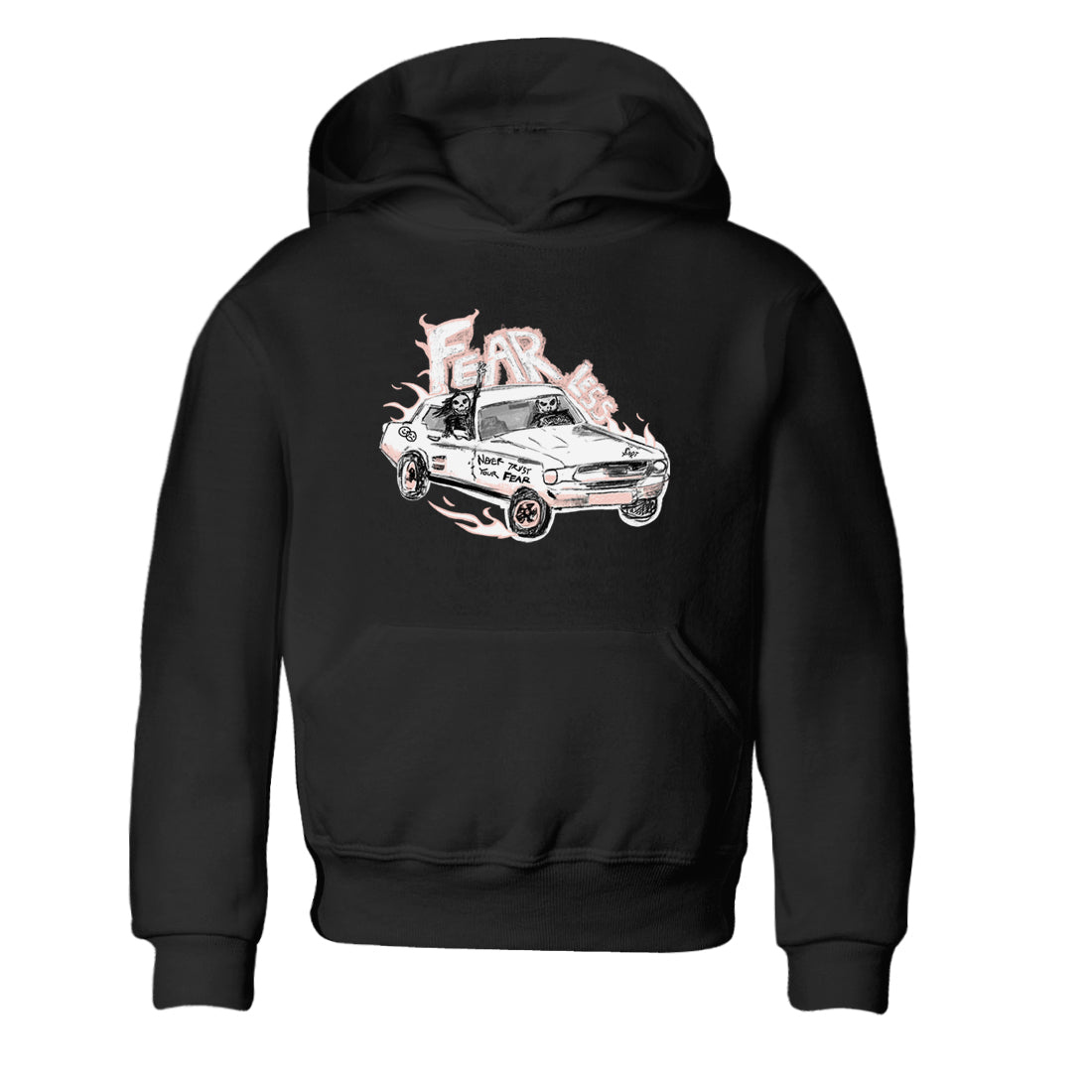 AJ11 Legend Pink shirts to match jordans Fearless Car sneaker match tees Air Jordan 11 Legend Pink Drip Gear Zone streetwear brand Baby and Youth Black 2 cotton tee