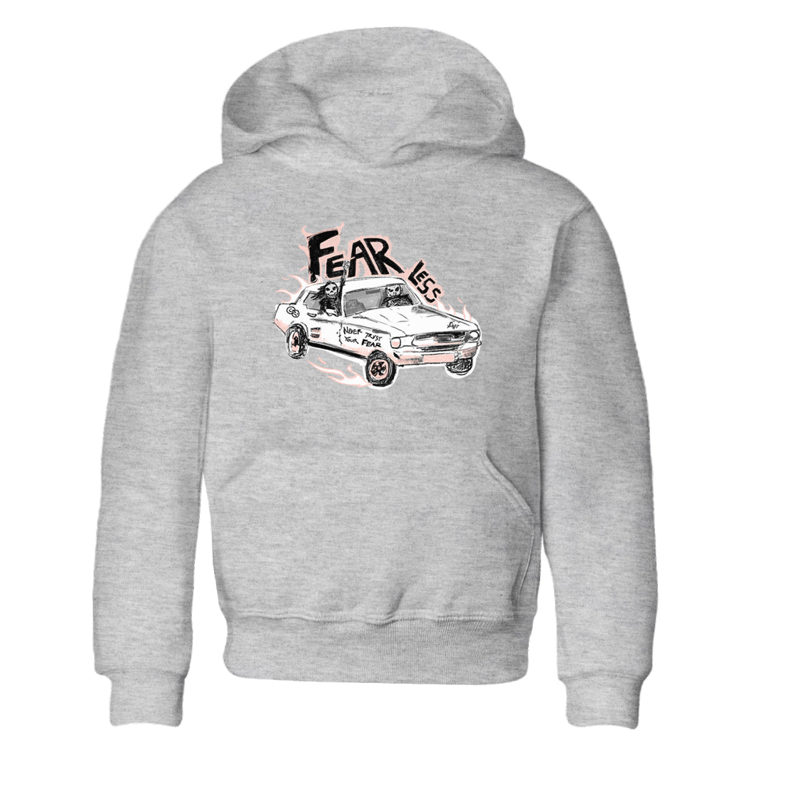 AJ11 Legend Pink shirts to match jordans Fearless Car sneaker match tees Air Jordan 11 Legend Pink Drip Gear Zone streetwear brand Baby and Youth Heather Grey 2 cotton tee