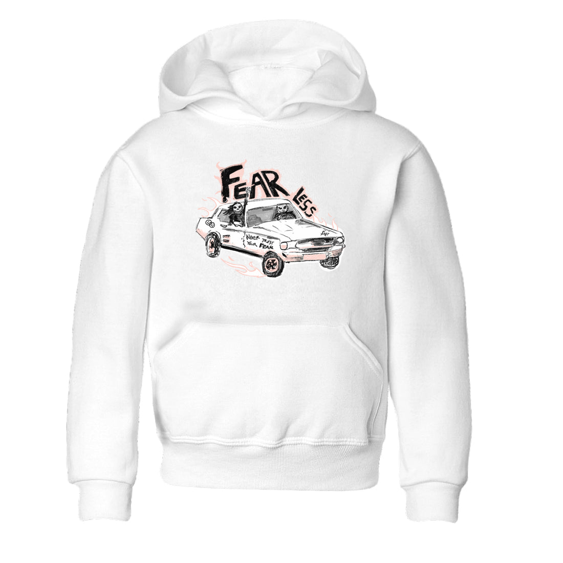 AJ11 Legend Pink shirts to match jordans Fearless Car sneaker match tees Air Jordan 11 Legend Pink Drip Gear Zone streetwear brand Baby and Youth White 2 cotton tee