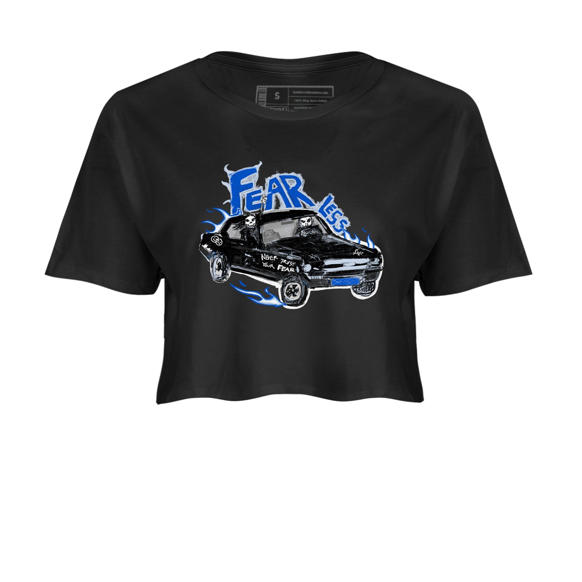 11s Low Space shirt to match jordans Fearless Car sneaker tees Air Jordan 11 Low Space Drip Gear Zone Black 2 crop length shirt