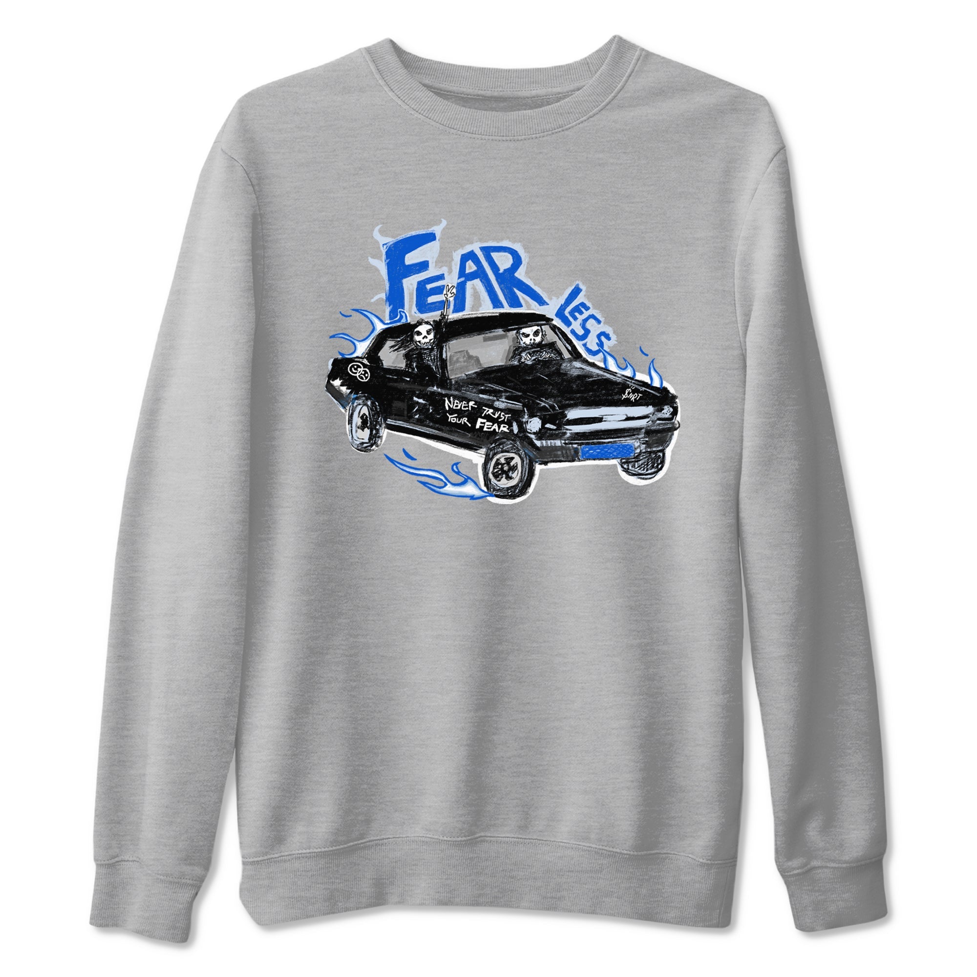11s Low Space shirt to match jordans Fearless Car sneaker tees Air Jordan 11 Low Space Drip Gear Zone unisex cotton Heather Grey 2 crew neck shirt