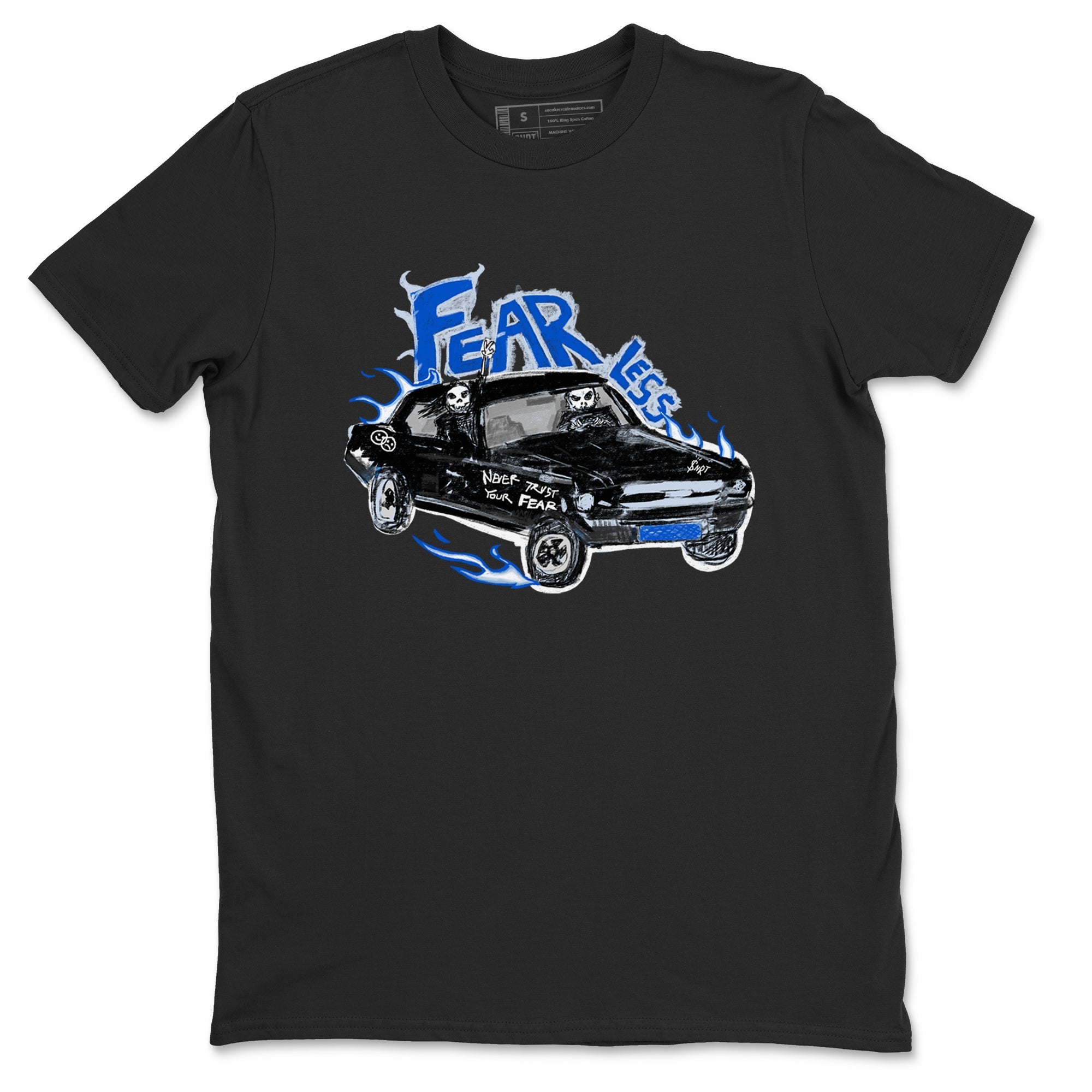 11s Low Space shirt to match jordans Fearless Car sneaker tees Air Jordan 11 Low Space Drip Gear Zone unisex cotton Black 2 crew neck shirt