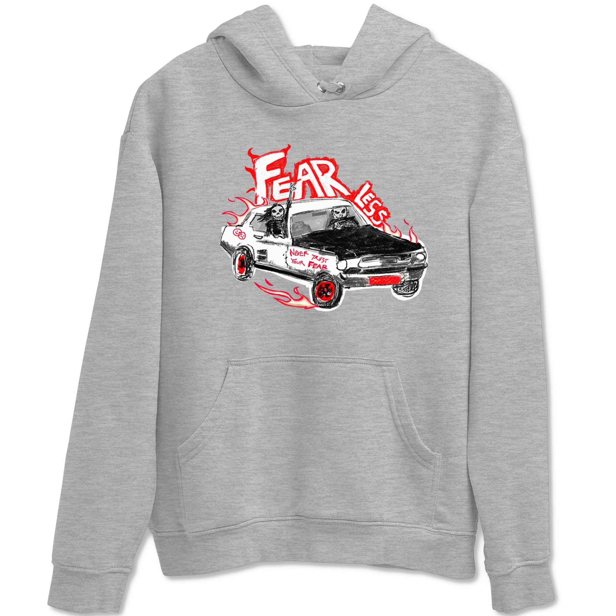 Air Jordan 12 Red Taxi shirts to match jordans Fearless Car sneaker match tees 12s Red Taxi Drip Gear Zone unisex cotton Heather Grey 2 crew neck shirt