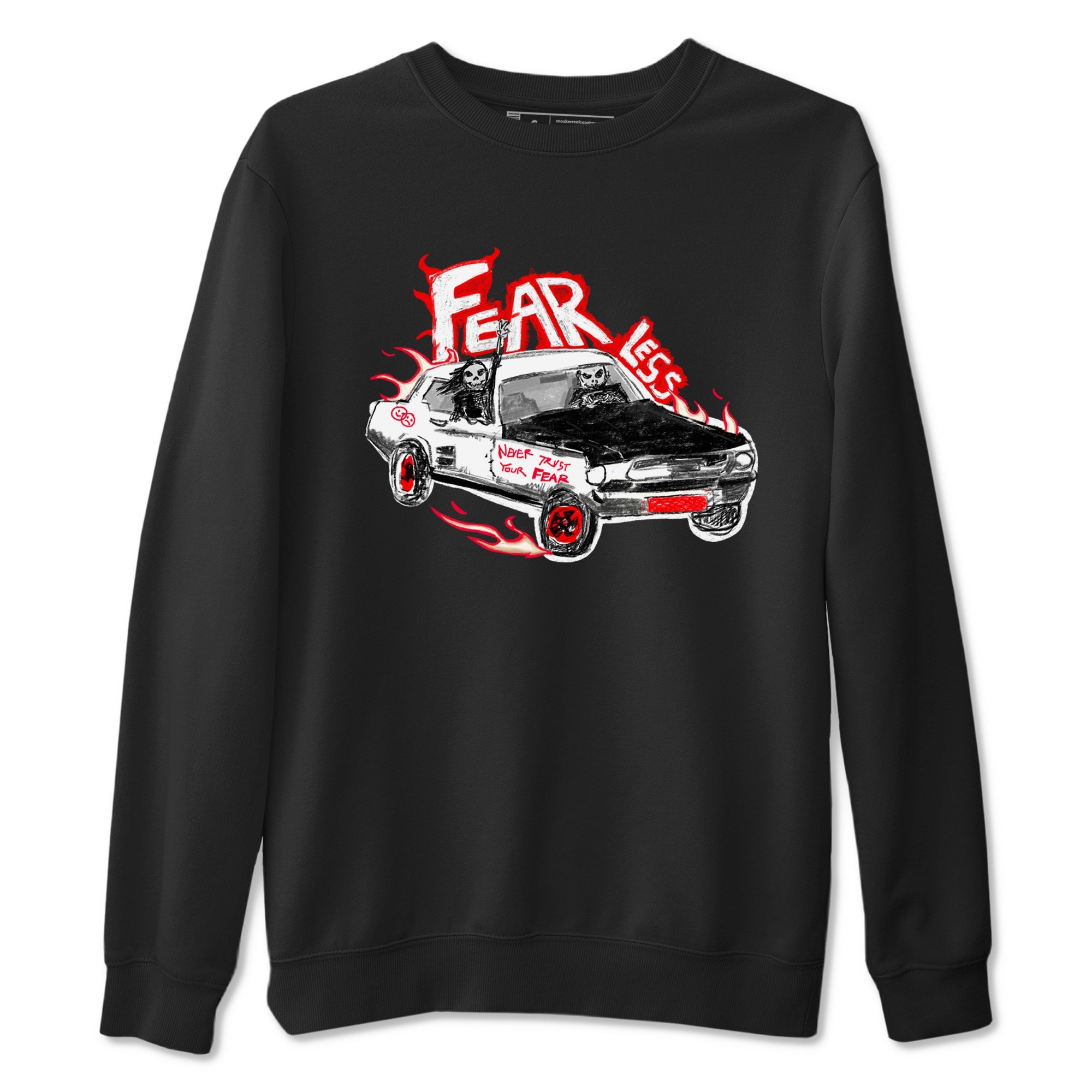 Air Jordan 12 Red Taxi shirts to match jordans Fearless Car sneaker match tees 12s Red Taxi Drip Gear Zone unisex cotton Black 2 crew neck shirt
