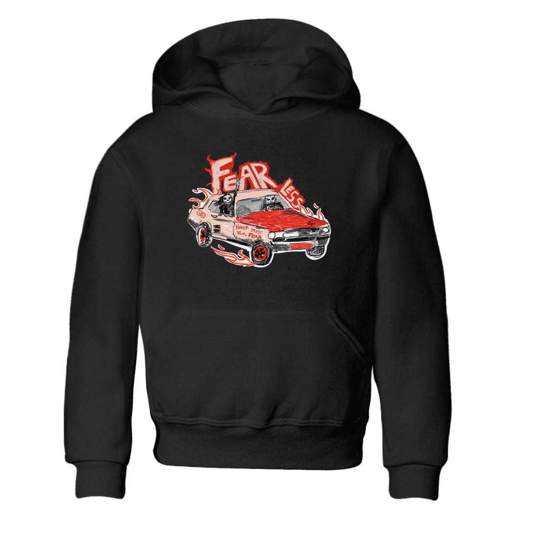 13s Dune Red shirts to match jordans Fearless Car sneaker match tees Air Jordan 13 Dune Red Drip Gear Zone streetwear brand Baby and Youth Black 2 cotton tee