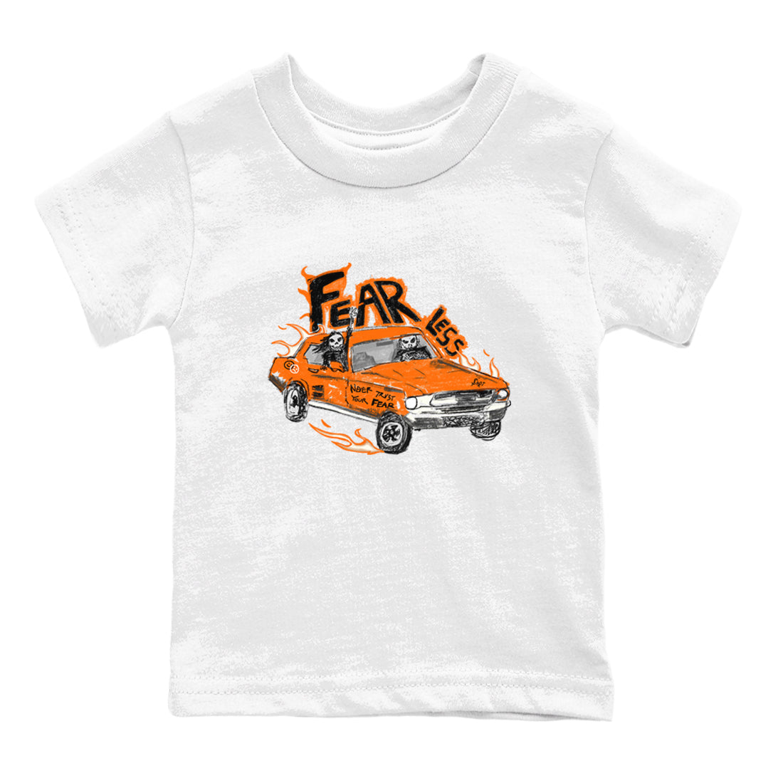 3s Georgia Peach shirt to match jordans Fearless Car sneaker tees Air Jordan 3 Georgia Peach Drip Gear Zone baby toddler White 2 cotton Shirt