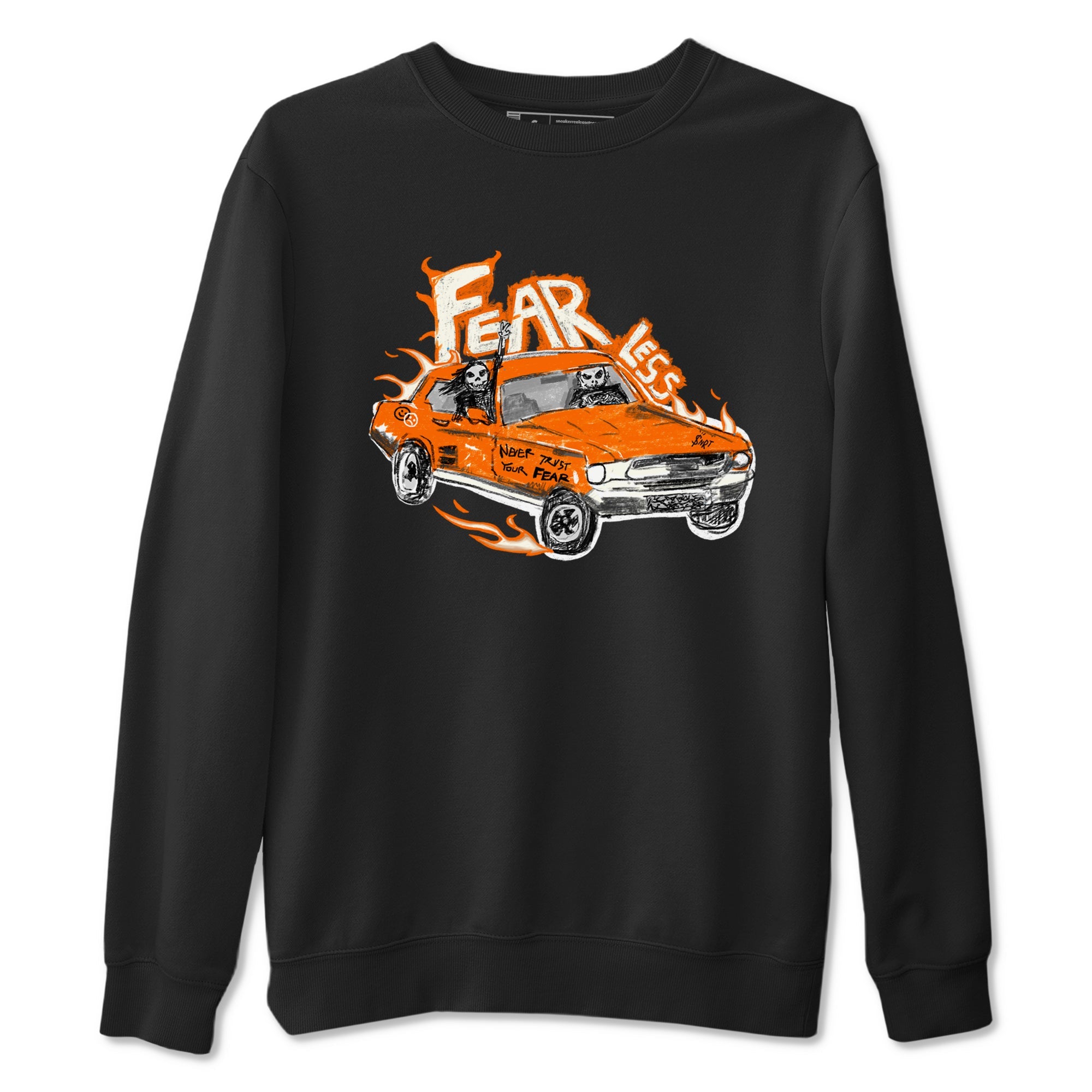 3s Georgia Peach shirt to match jordans Fearless Car sneaker tees Air Jordan 3 Georgia Peach Drip Gear Zone unisex cotton Black 2 crew neck shirt