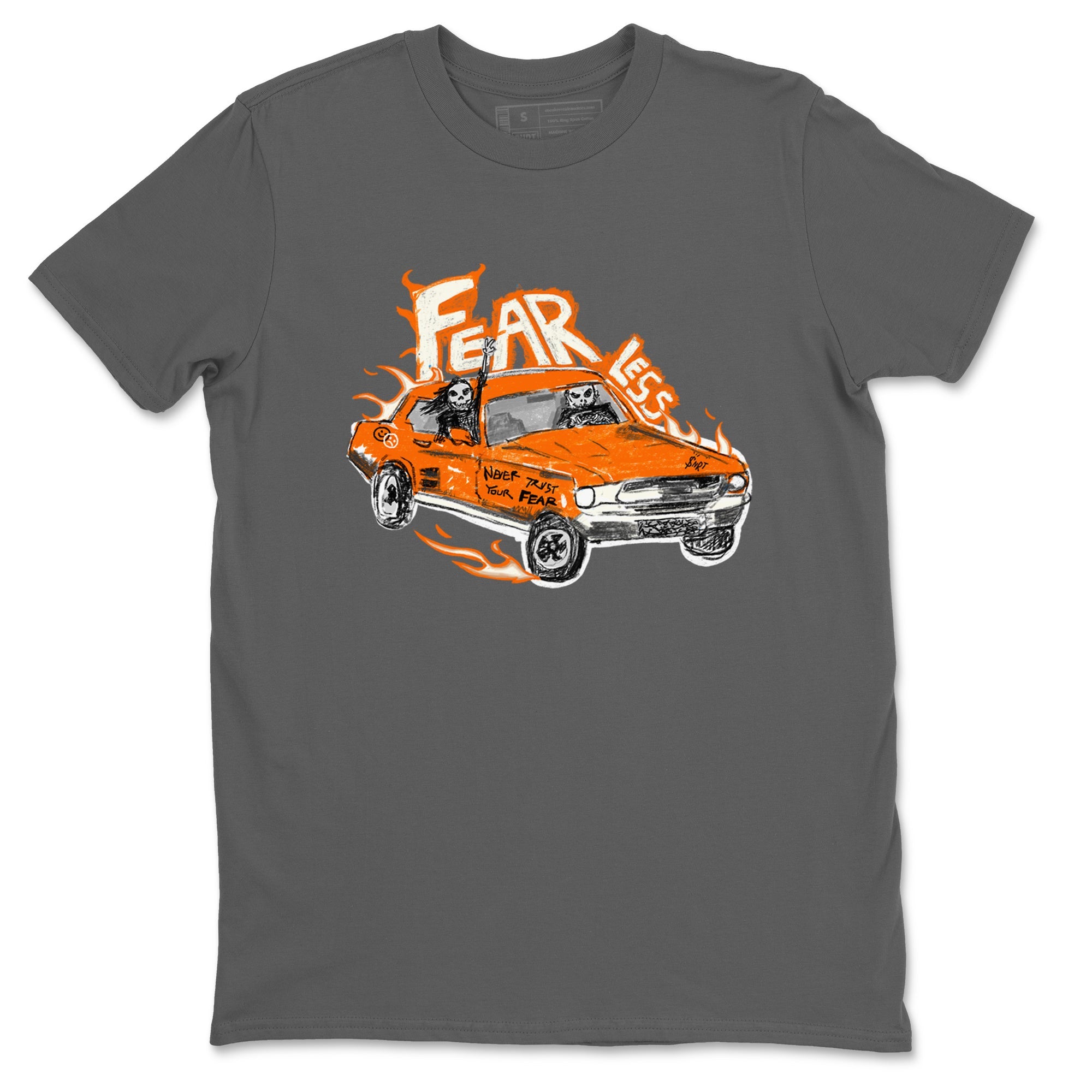 3s Georgia Peach shirt to match jordans Fearless Car sneaker tees Air Jordan 3 Georgia Peach Drip Gear Zone unisex cotton Cool Grey 2 crew neck shirt