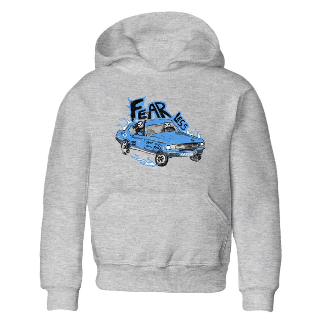 4s Military Blue shirt to match jordans Fearless Car sneaker tees Air Jordan 4 Military Blue Drip Gear Zone baby toddler Heather Grey 2 cotton Shirt