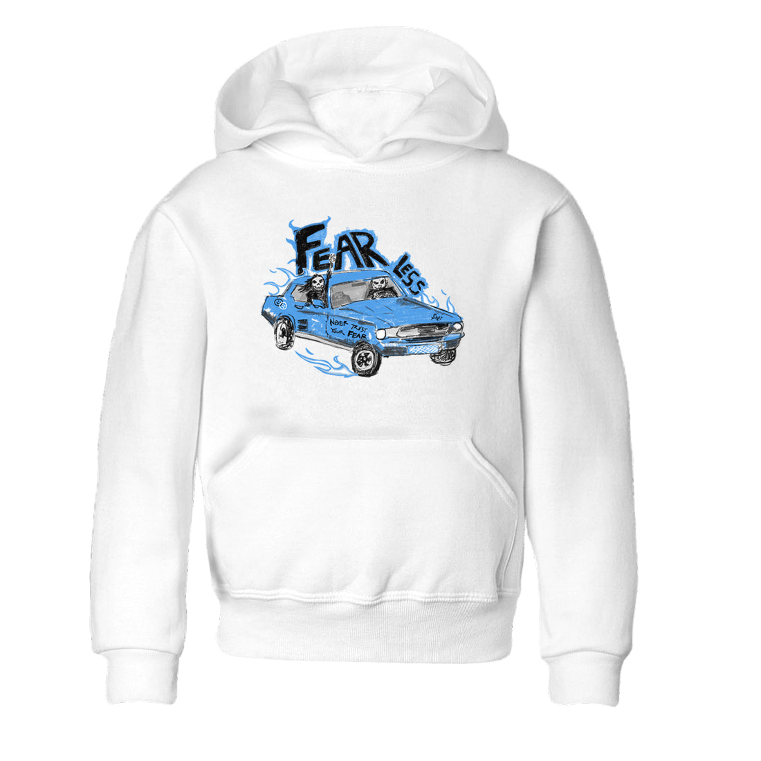 4s Military Blue shirt to match jordans Fearless Car sneaker tees Air Jordan 4 Military Blue Drip Gear Zone baby toddler White 2 cotton Shirt