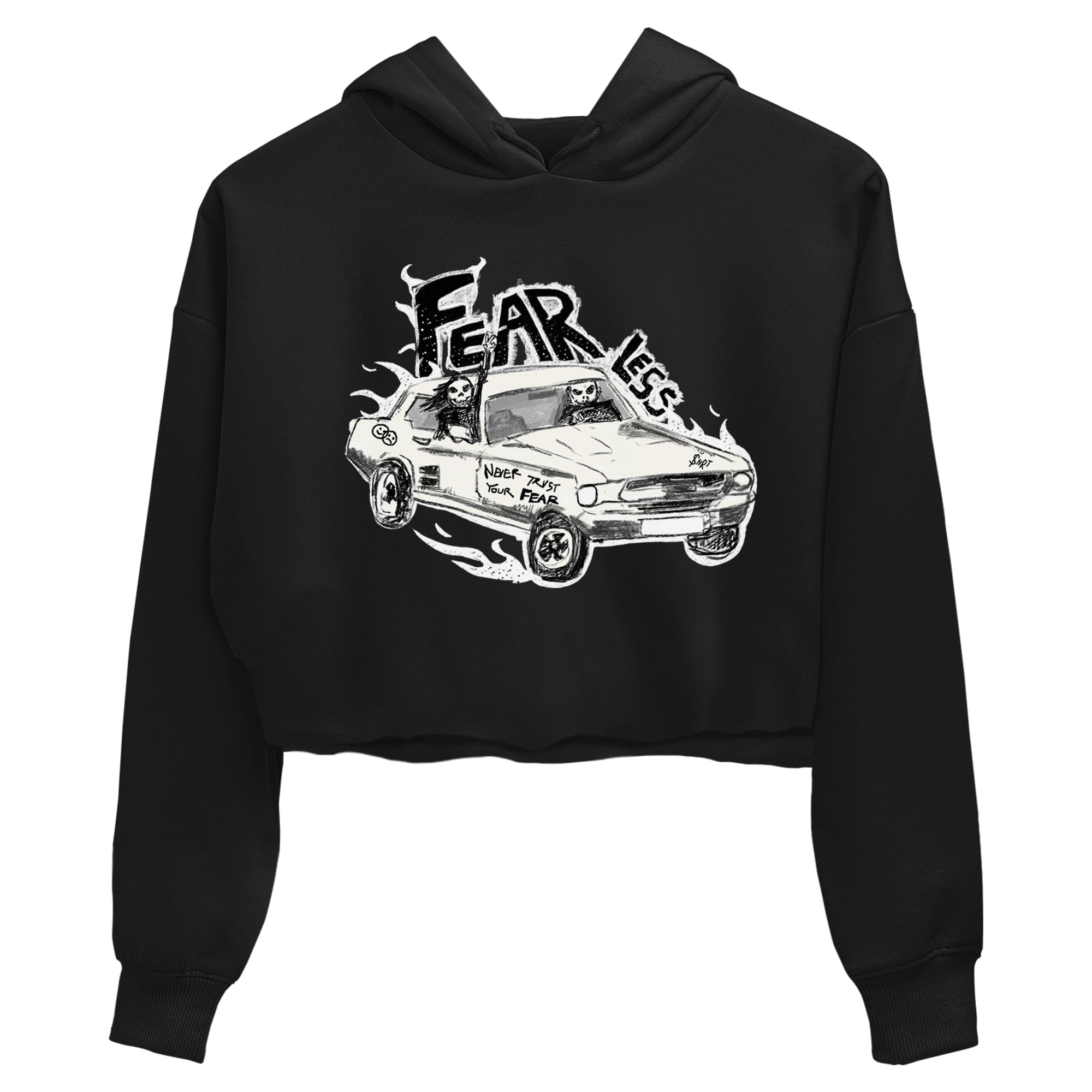 5s Sail shirt to match jordans Fearless Car sneaker tees Air Jordan 5 Sail Drip Gear Zone Black 2 crop length shirt