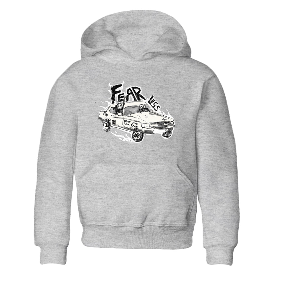 5s Sail shirt to match jordans Fearless Car sneaker tees Air Jordan 5 Sail Drip Gear Zone baby toddler Heather Grey 2 cotton Shirt