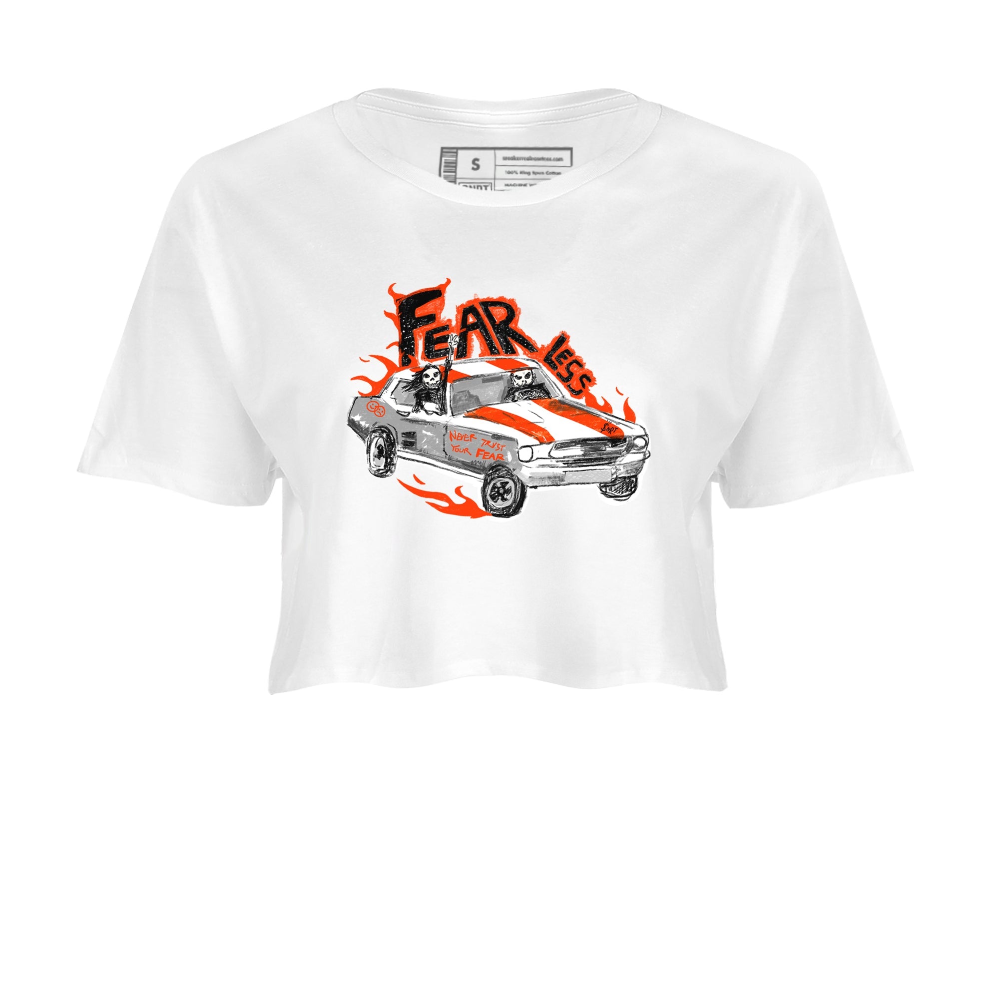 Air Max 1 OG '86 'Summit White and Cosmic Clay shirts to match jordans Fearless Car sneaker match tees Air Max 1 Cosmic Clay match shoes to clothes Drip Gear Zone unisex cotton White 2 crop tee
