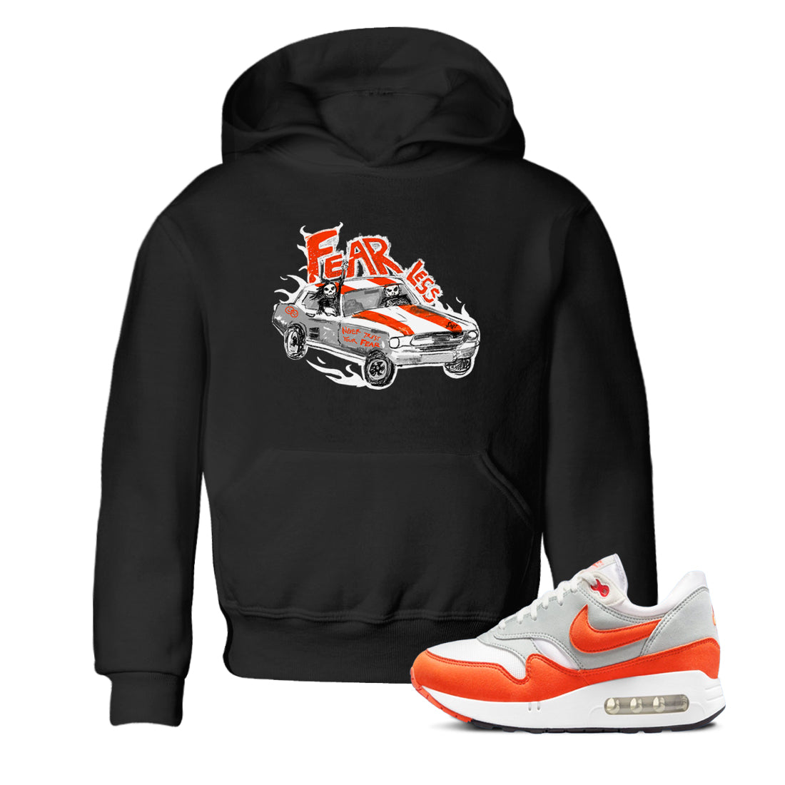Air Max 1 OG '86 'Summit White and Cosmic Clay shirts to match jordans Fearless Car sneaker match tees Air Max 1 Cosmic Clay match shoes to clothes Drip Gear Zone Youth Baby Black 1 tee