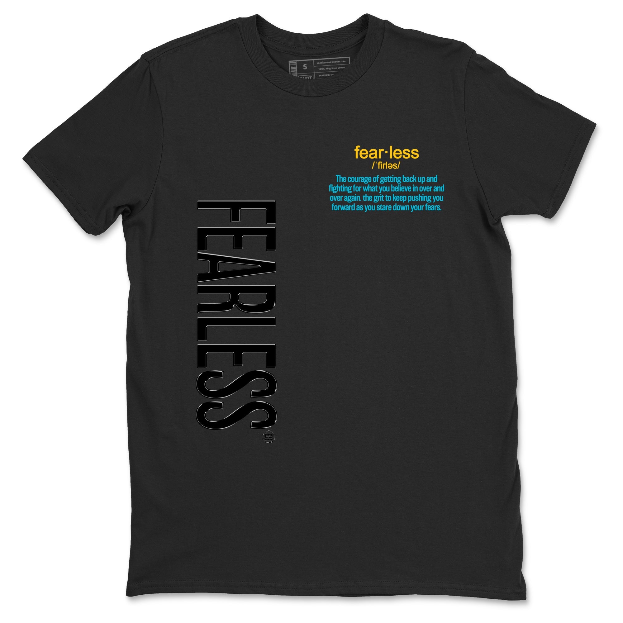 Sneaker Threads  Sneaker Tees To Match Air Jordan 11 Retro Gamma  Fearless Definition Graphic Tee Black 2. Perfect for Jordan releases 2025 colorways.